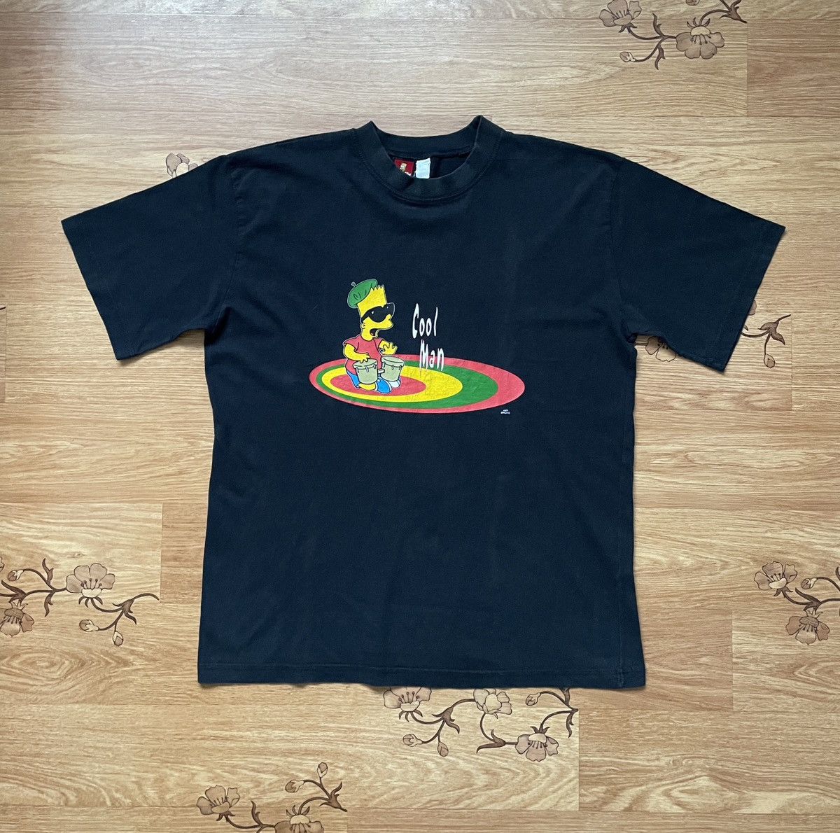 Simpsons Vintage The Simpsons Cool Man Matt Growning 2001 T Shirt Tee Hoodie, Sweatshirt | PodTeesHub.com