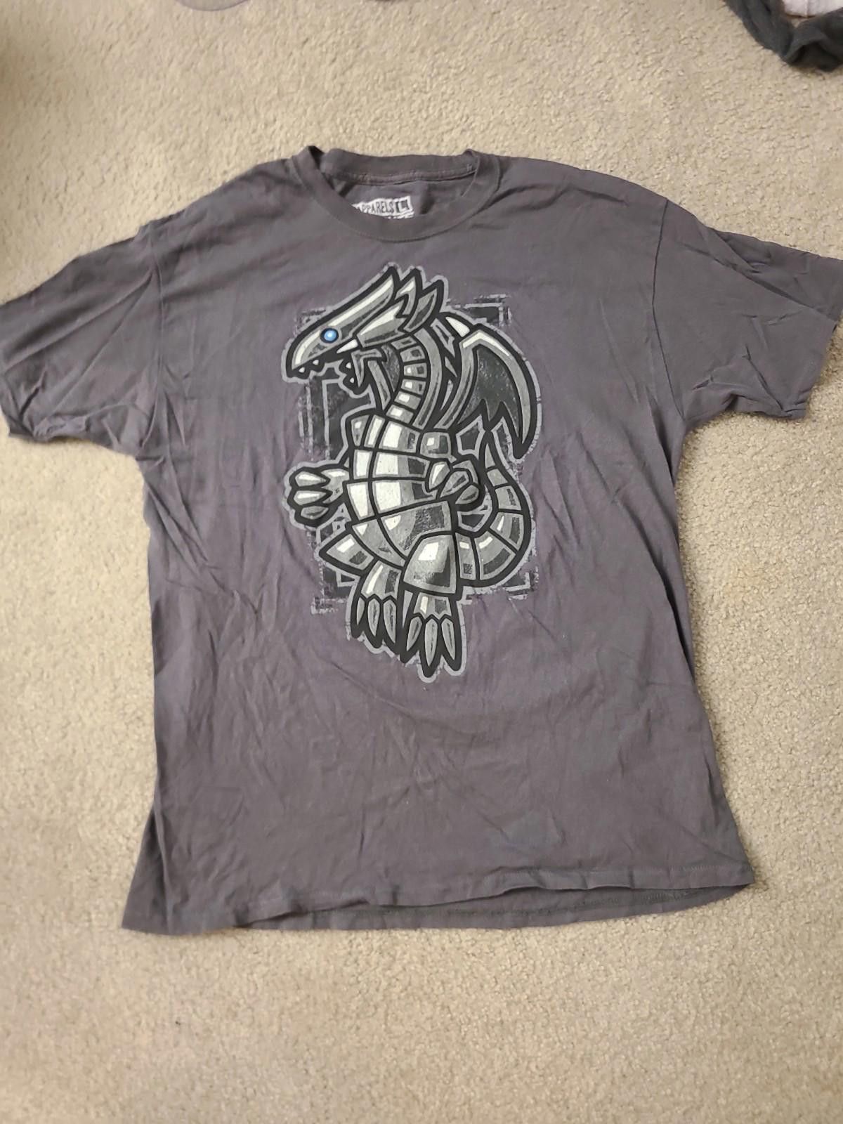 Other Yu Gi Oh Blue Eyes White Dragon Puff Tshirt Hoodie, Sweatshirt | PodTeesHub.com