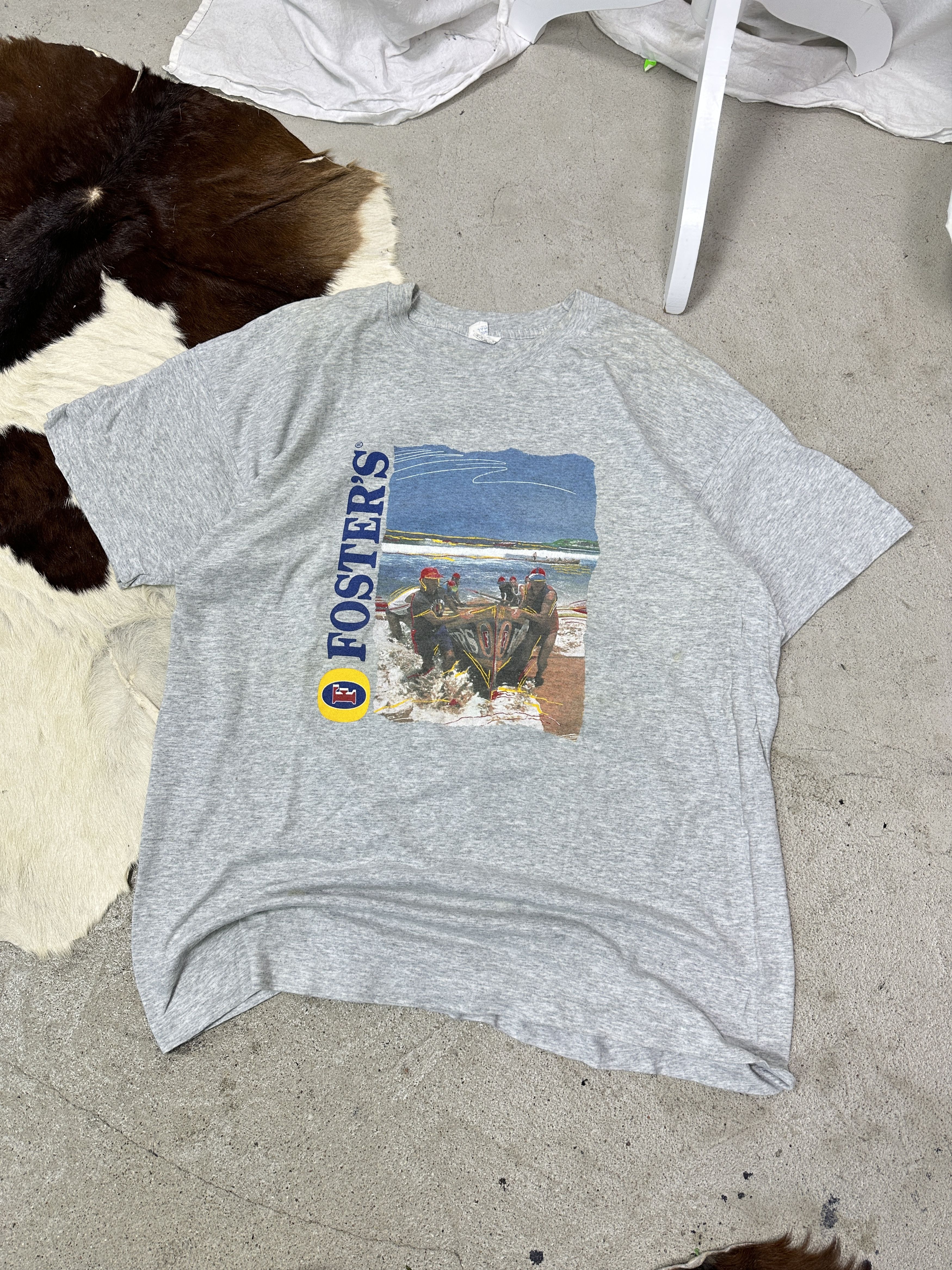 Vintage Streetwear Old School Foster S Beer T Shirt 80s Hoodie, Sweatshirt | PodTeesHub.com