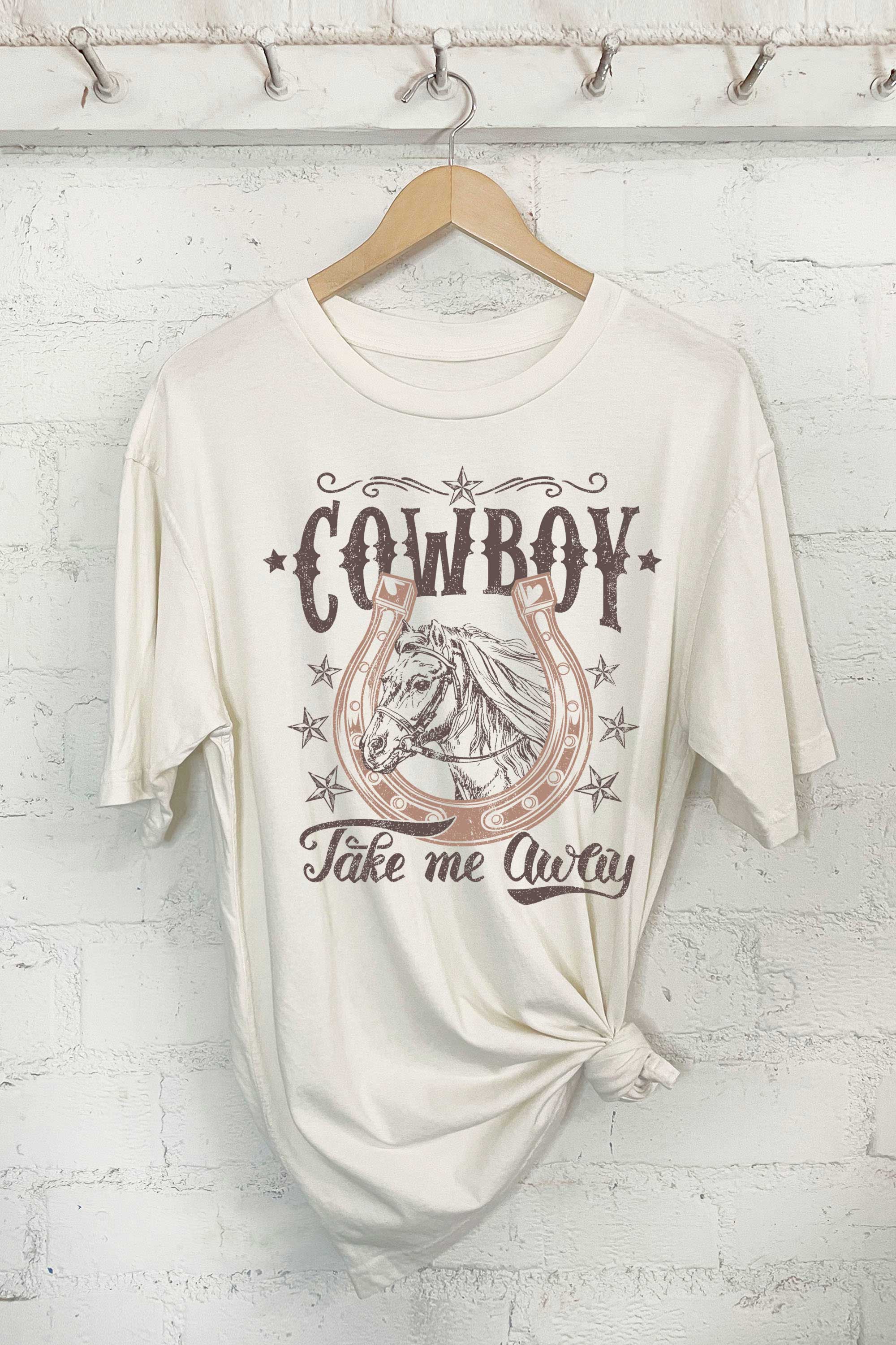 Cowboy Take Me Away-Oversized Tee Hoodie, Sweatshirt | PodTeesHub.com