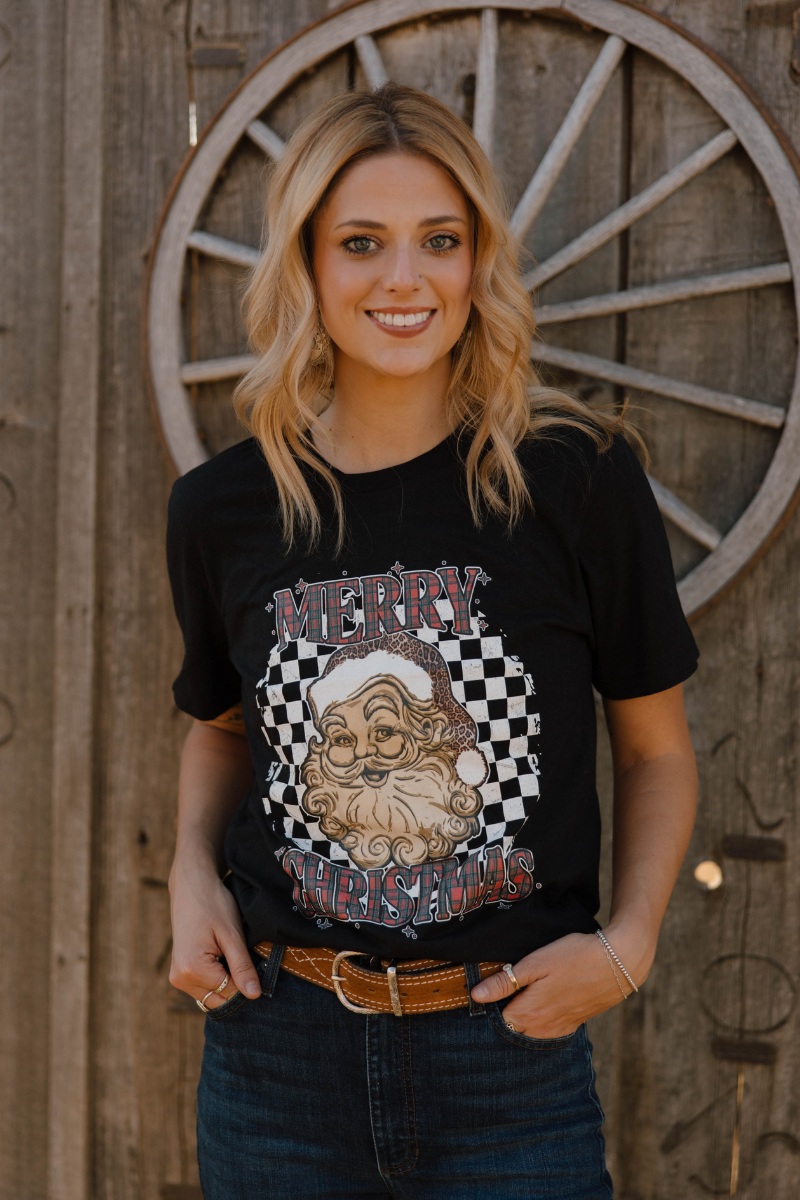 Checked Twice Tee Hoodie, Sweatshirt | PodTeesHub.com
