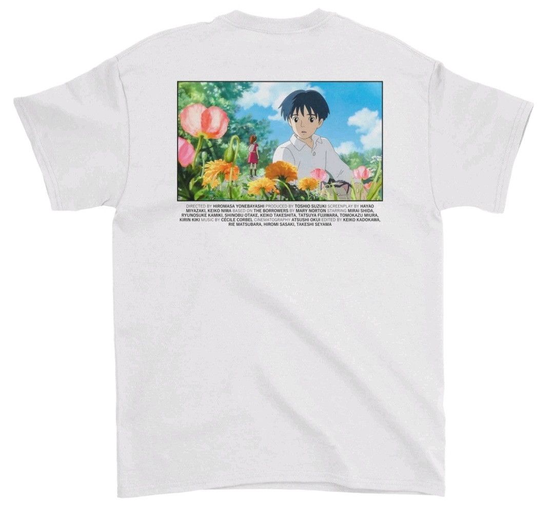 Vintage Rare Anime Studio Ghibli Secret World Arrietty T-Shirts, Hoodie, Sweatshirt