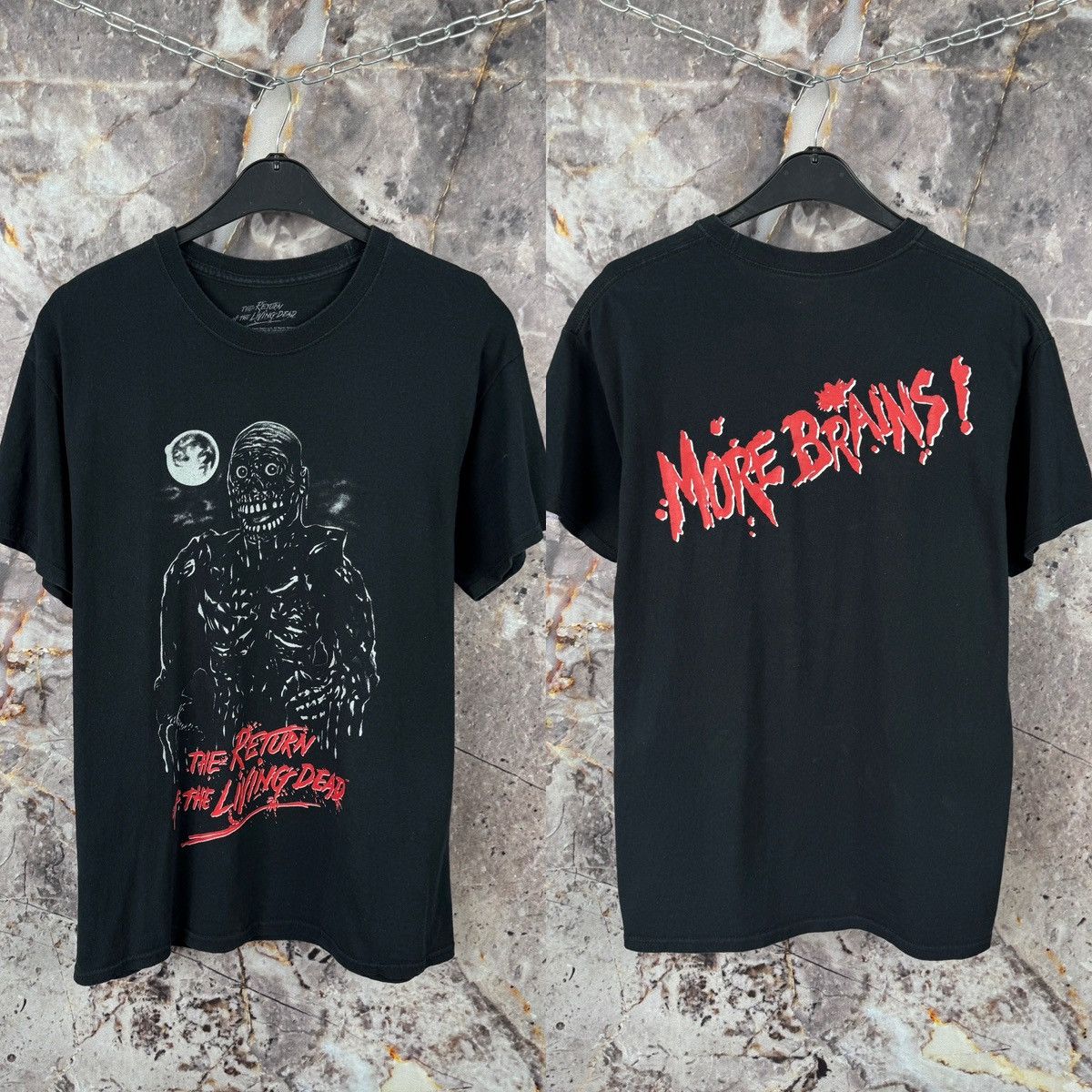 Expert Horror Vintage The Return Of The Living Dead Horror Movie T Shirt Hoodie, Sweatshirt | PodTeesHub.com
