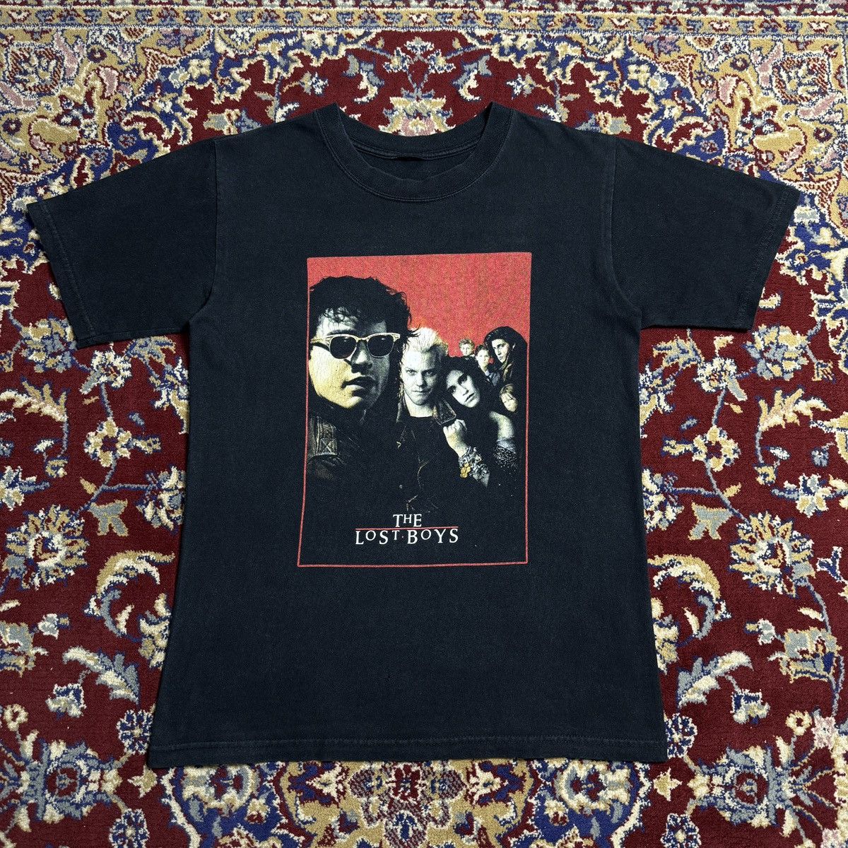 Expert Horror Vintage 2000s The Lost Boys Movie Film Promo Tee Y2k 00s Hoodie, Sweatshirt | PodTeesHub.com
