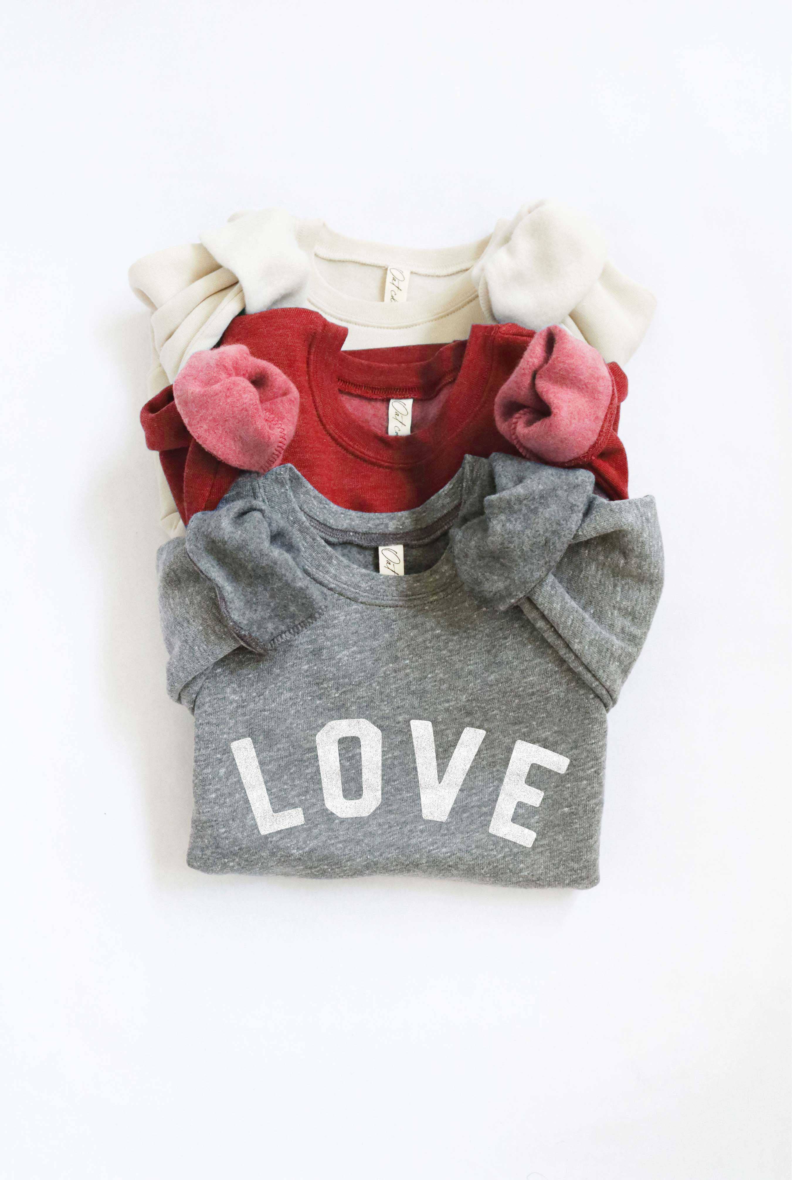 Love Toddler Unisex Graphic Sweatshirt T-Shirts, Hoodie | PodTeesHub.com