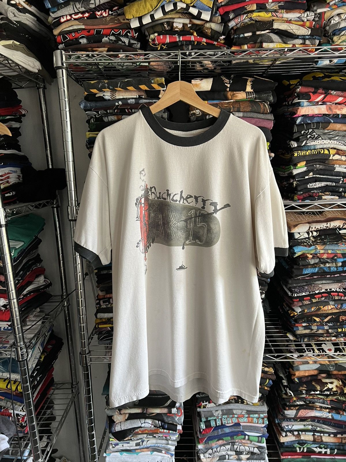 Band Tees 2006 Buckcherry Crazy Bitch Album Cover Tour Ringer Tee Hoodie, Sweatshirt | PodTeesHub.com