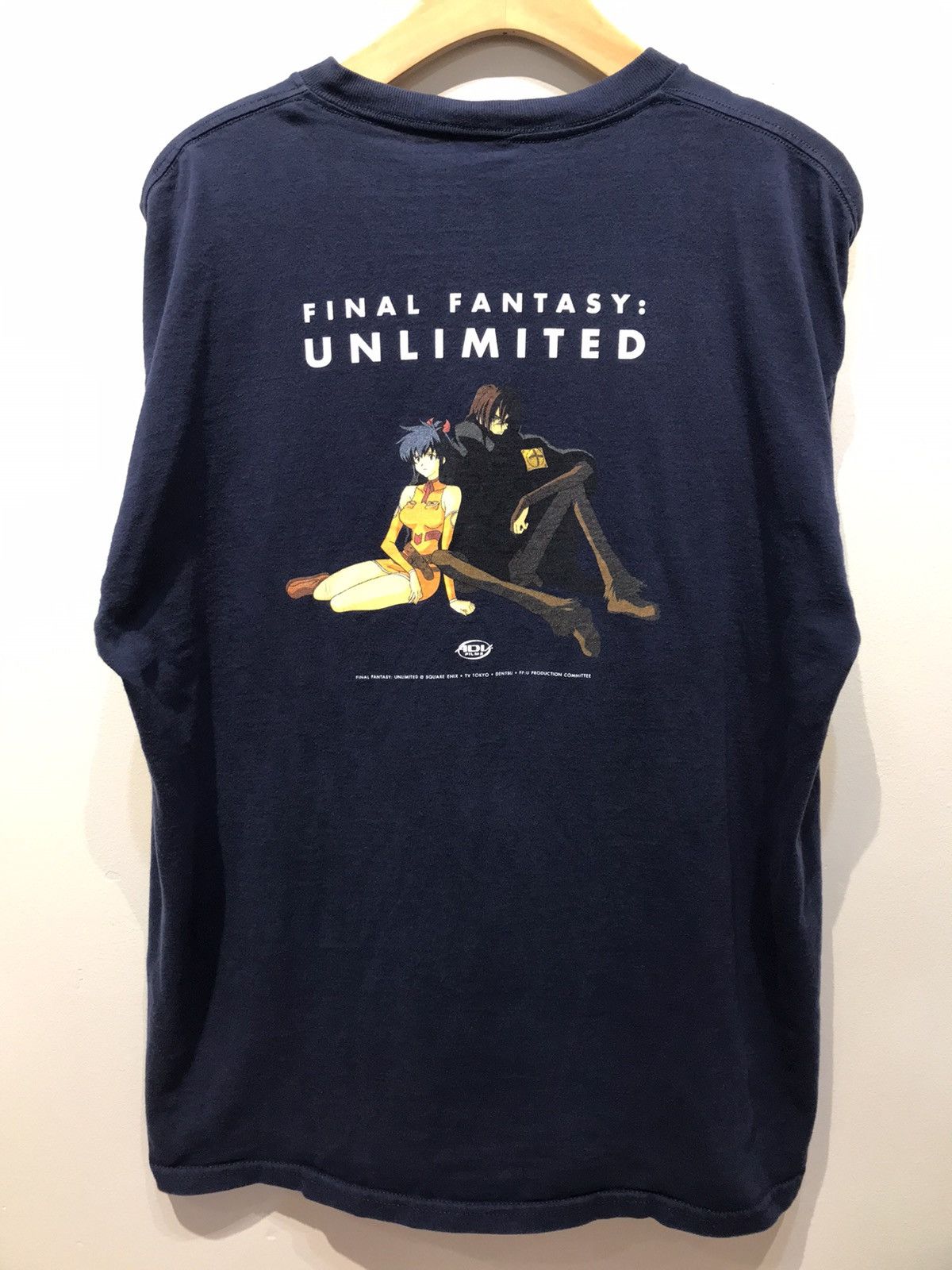 Anime 2001 Vintage Retro Final Fantasy Unlimited Anime Cartoon T-Shirts, Hoodie, Sweatshirt | PodTeesHub.com