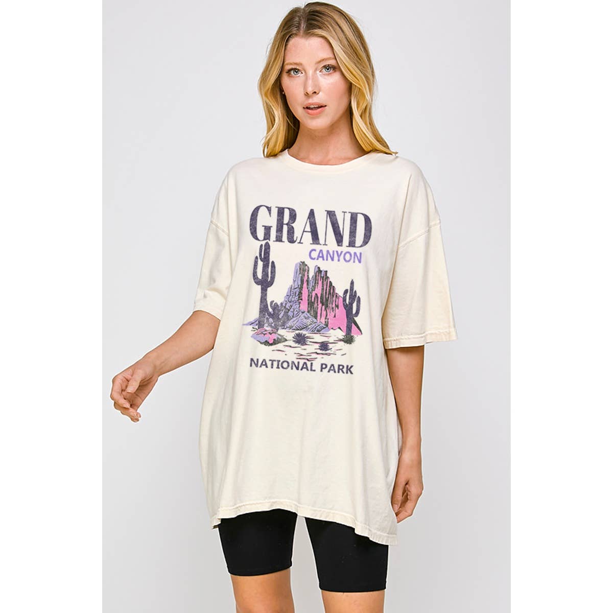 Grand Canyon Vintage Graphic Oversized Tee Hoodie, Sweatshirt | PodTeesHub.com