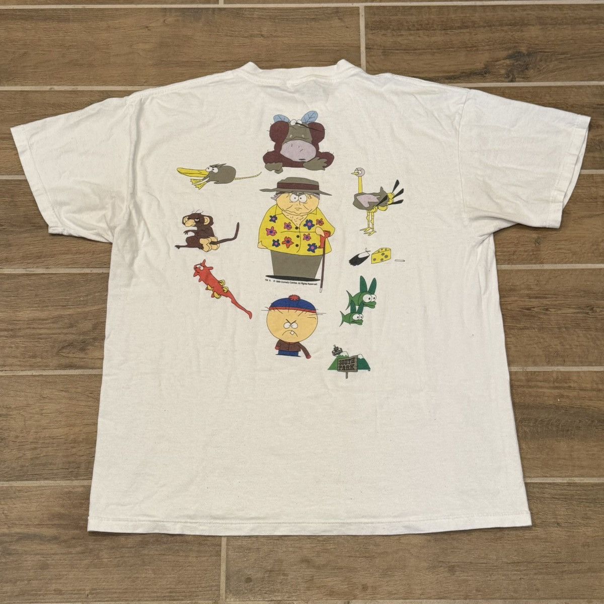 Vintage 1998 South Park Dr A Mephesto Season 1 Episode 5 T Shirt Hoodie, Sweatshirt | PodTeesHub.com