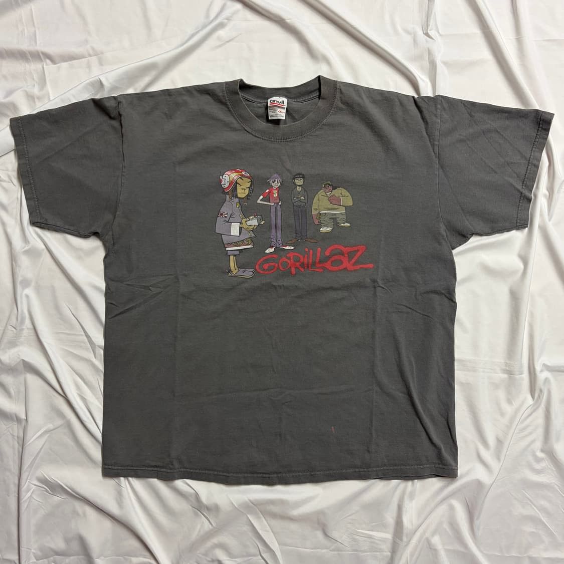 Vintage Xl 90s Usa Vintage Gorillaz Phase 1 Band T Shirt Hoodie, Sweatshirt | PodTeesHub.com