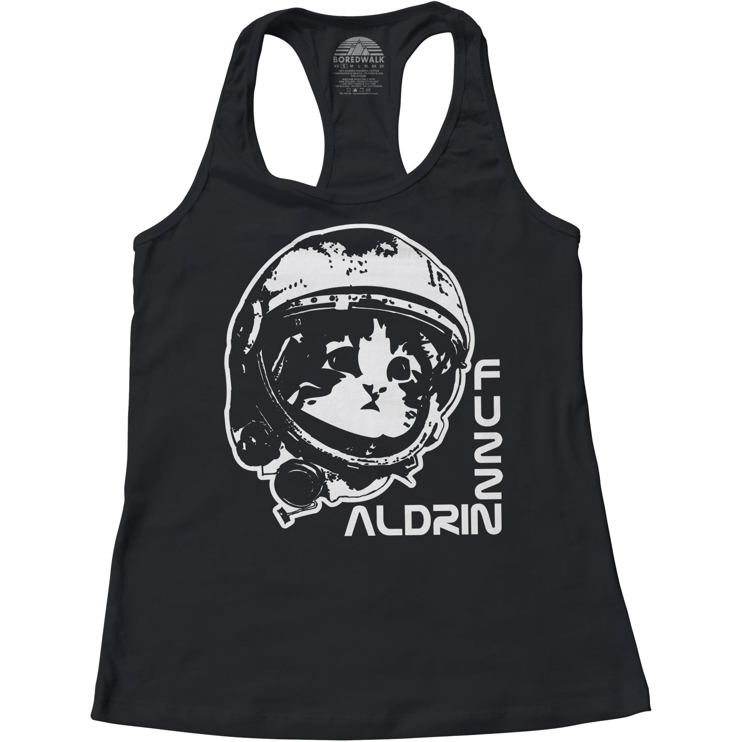 Women's Fuzz Aldrin Racerback Tank Top