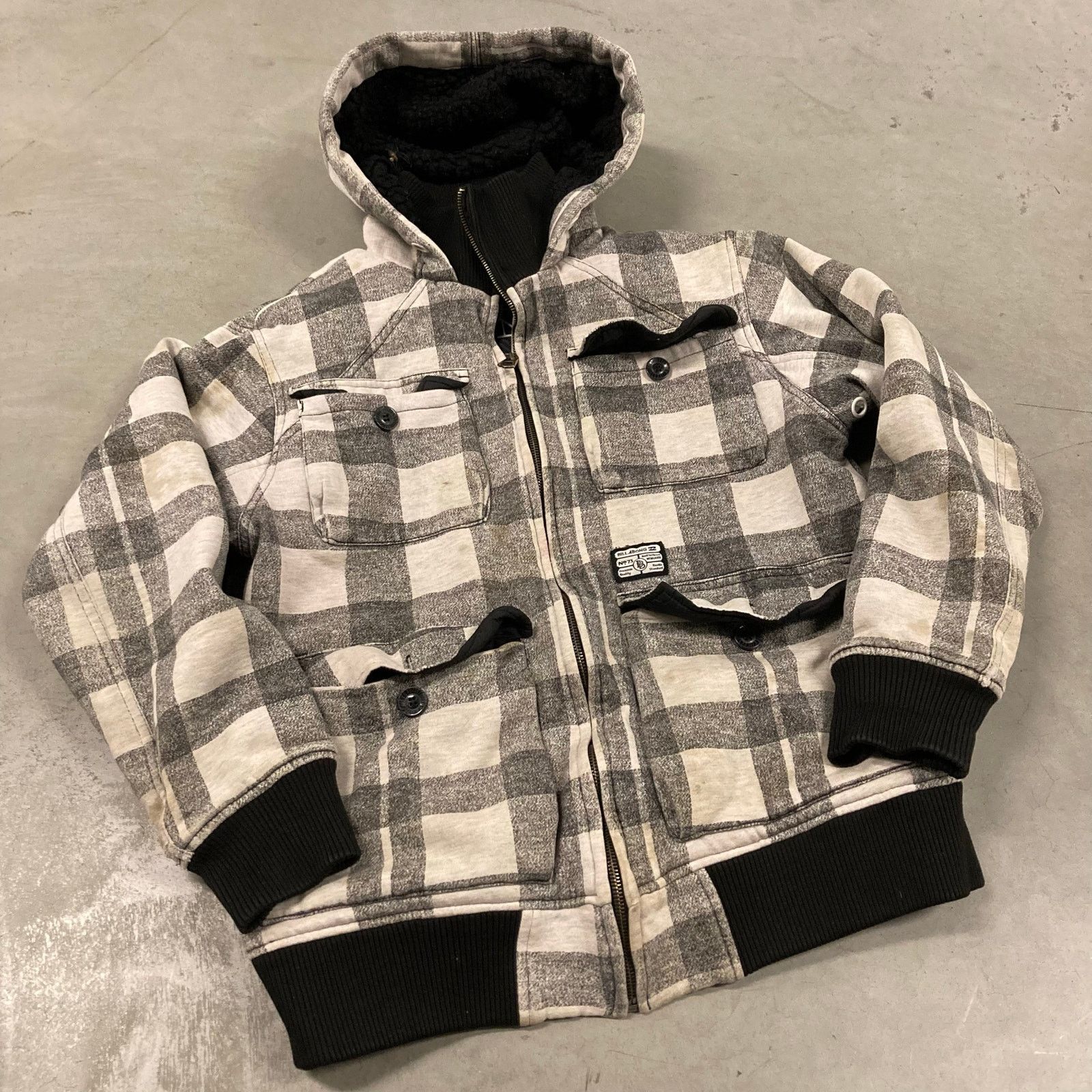 Billabong Trashed Y2k Flannel Billabong Hoodie T-Shirts, Sweatshirt | PodTeesHub.com