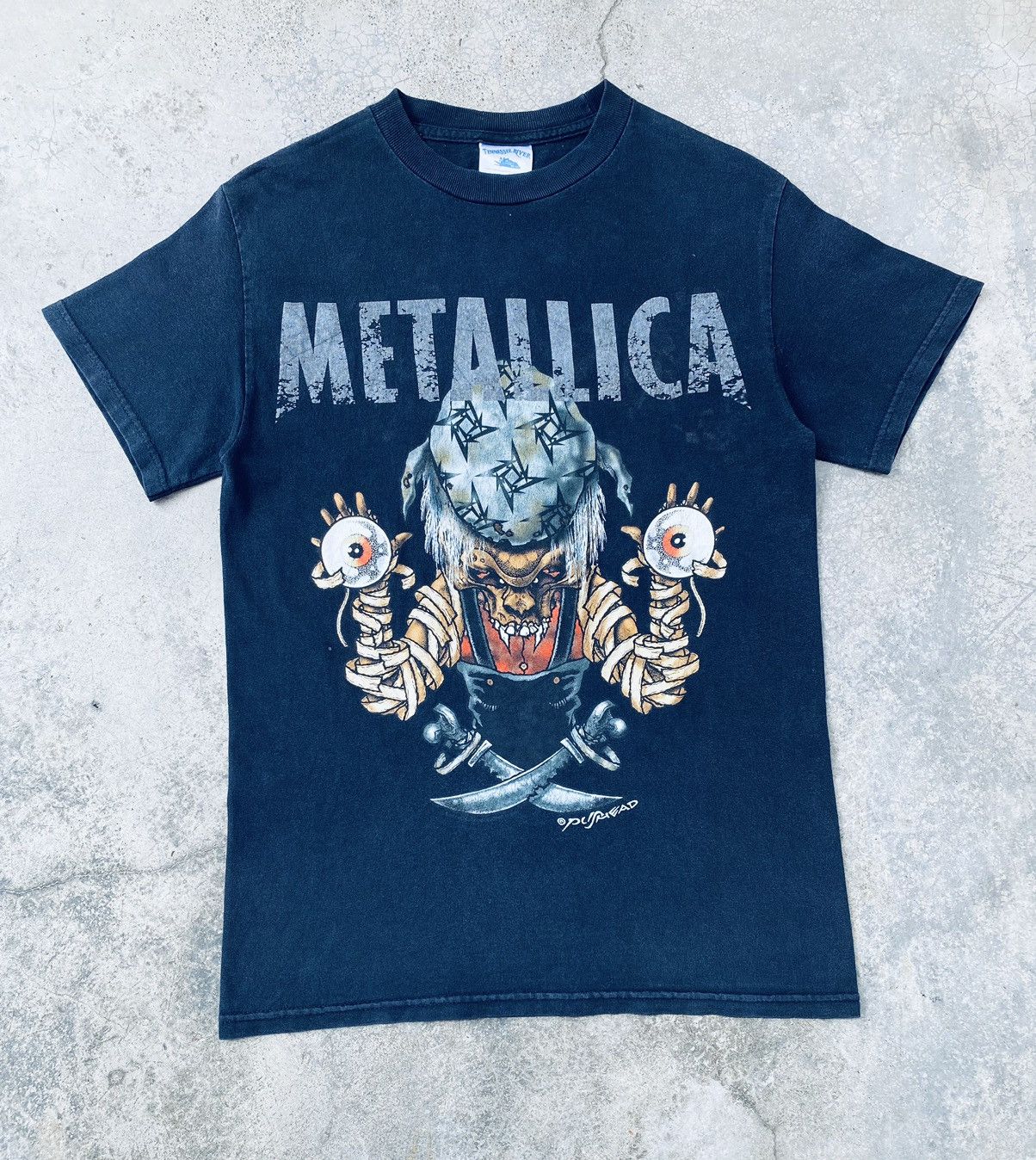 Vintage Metallica Pushead Band Tees Hoodie, Sweatshirt | PodTeesHub.com