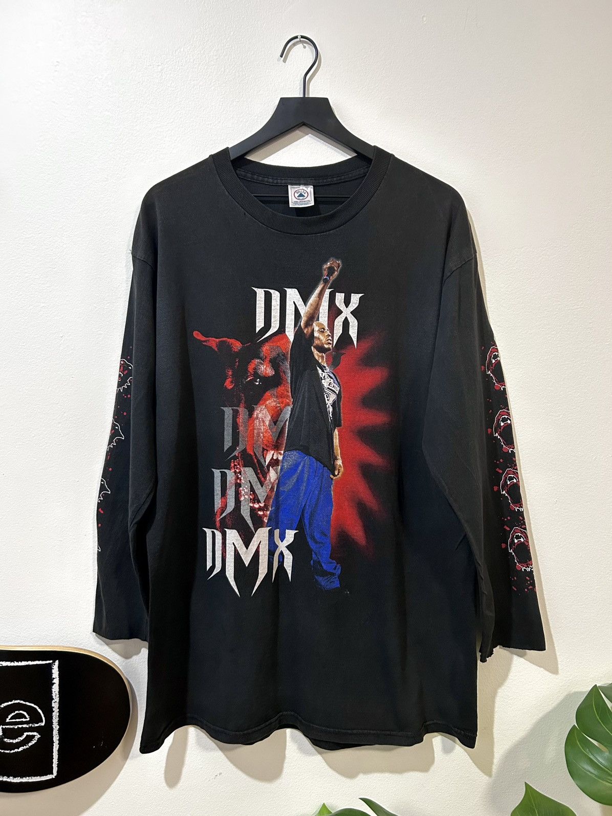 Rap Tees Vintage 1998 Dmx Dog Pound Long Sleeve Shirt Hoodie, Sweatshirt | PodTeesHub.com