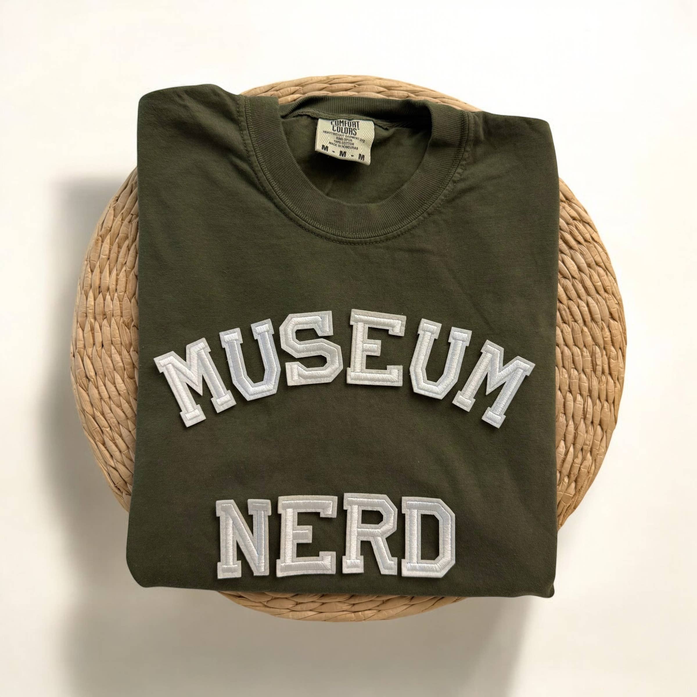 Museum Nerd Comfort Colors Short Sleeve Shirt,Museum Merch Hoodie, Sweatshirt | PodTeesHub.com