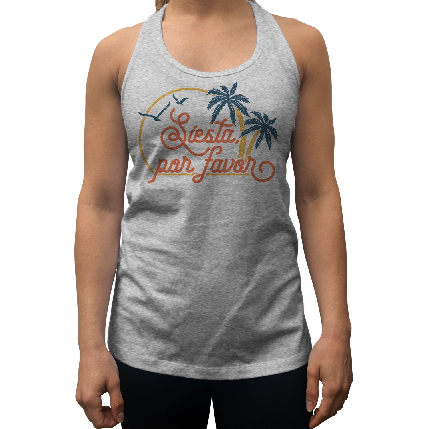 Women's Siesta Por Favor Racerback Tank Top