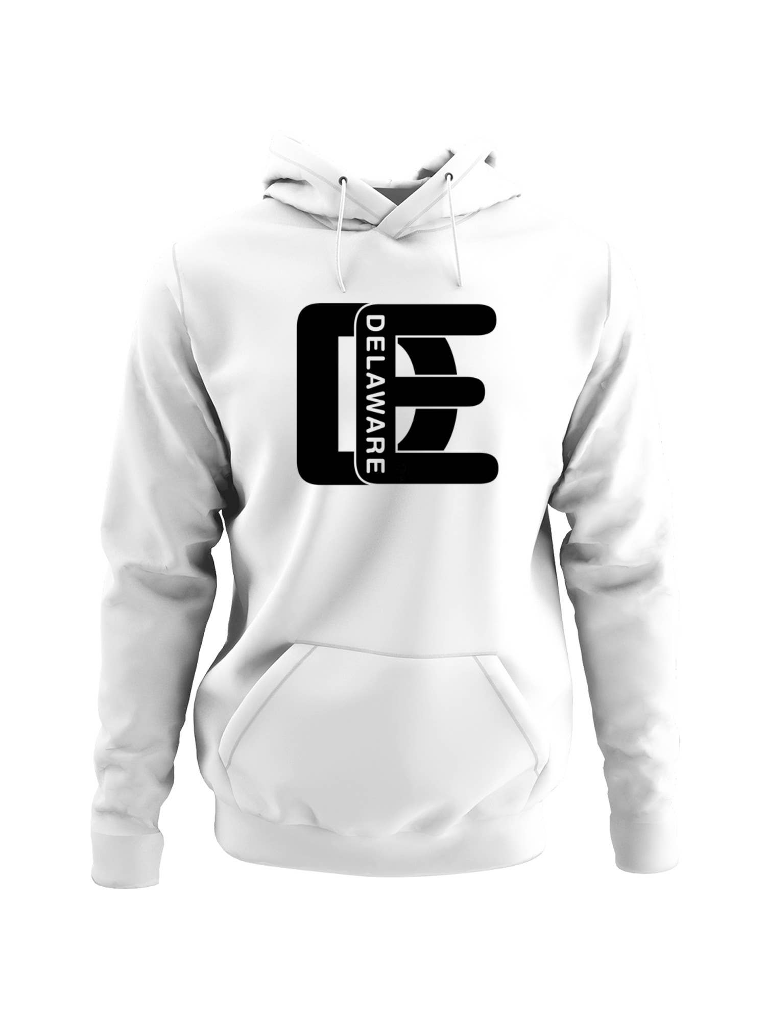 Delaware Retro E  Men's Hoodie T-Shirts, Sweatshirt | PodTeesHub.com