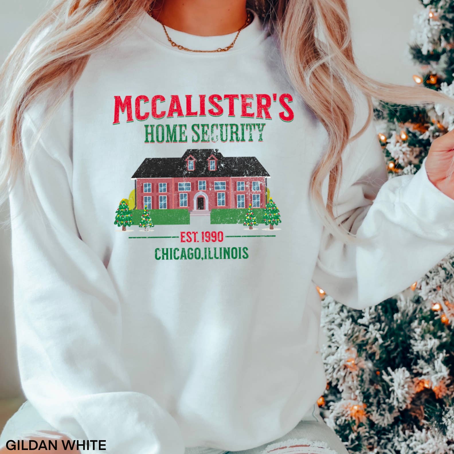 Mccallister Home Security Christmas Sweatshirt T-Shirts, Hoodie | PodTeesHub.com