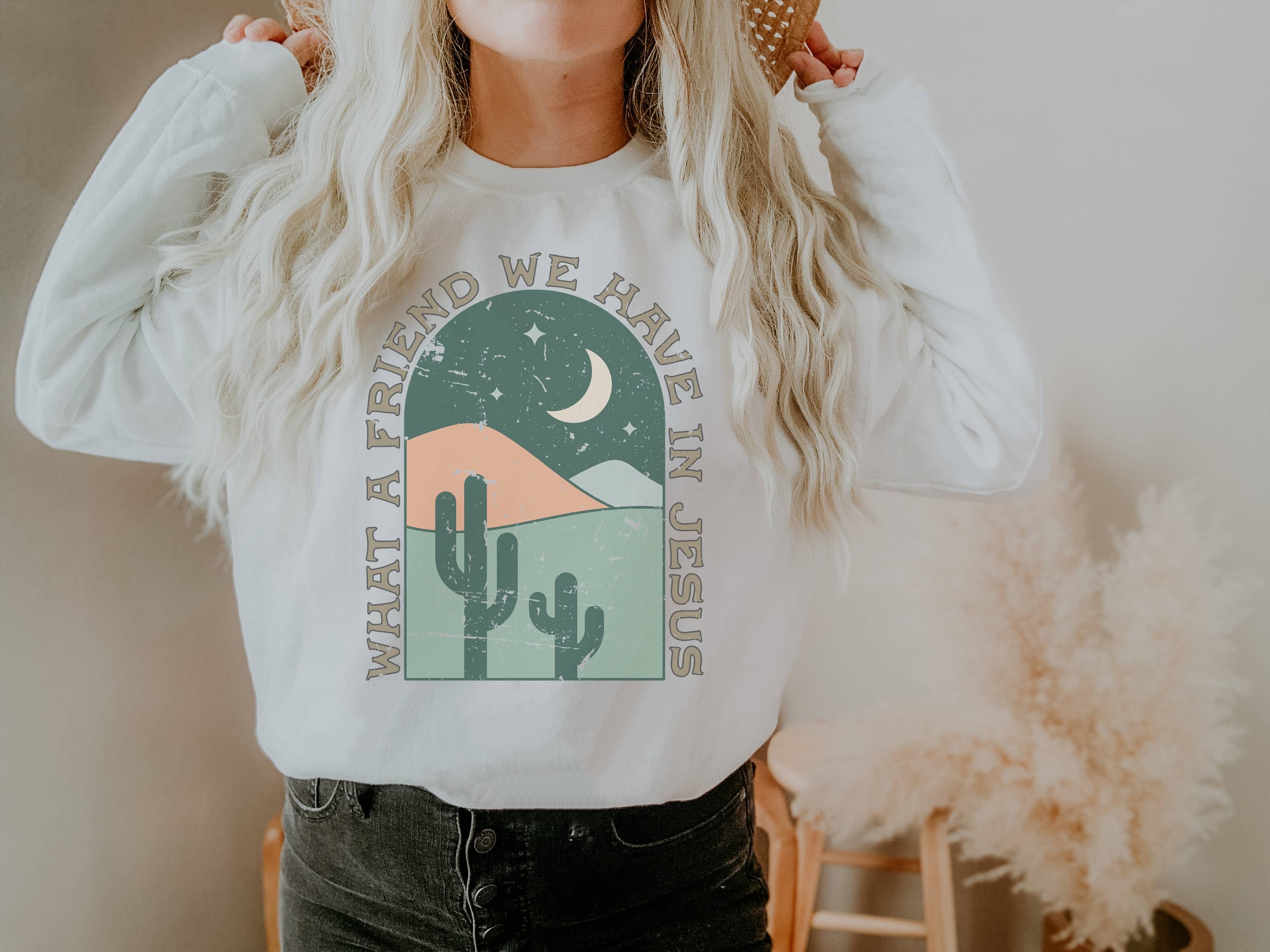 What A Friend Crew Neck Sweatshirt T-Shirts, Hoodie | PodTeesHub.com