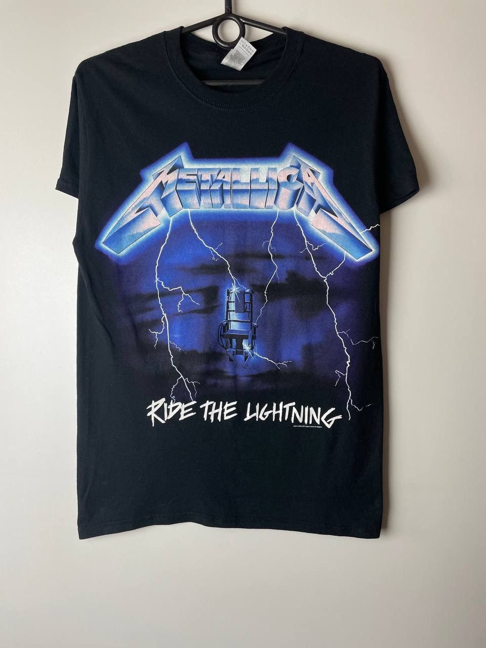Vintage Metallica Ride The Lightning Vintage T Shirts Size S Hoodie, Sweatshirt | PodTeesHub.com