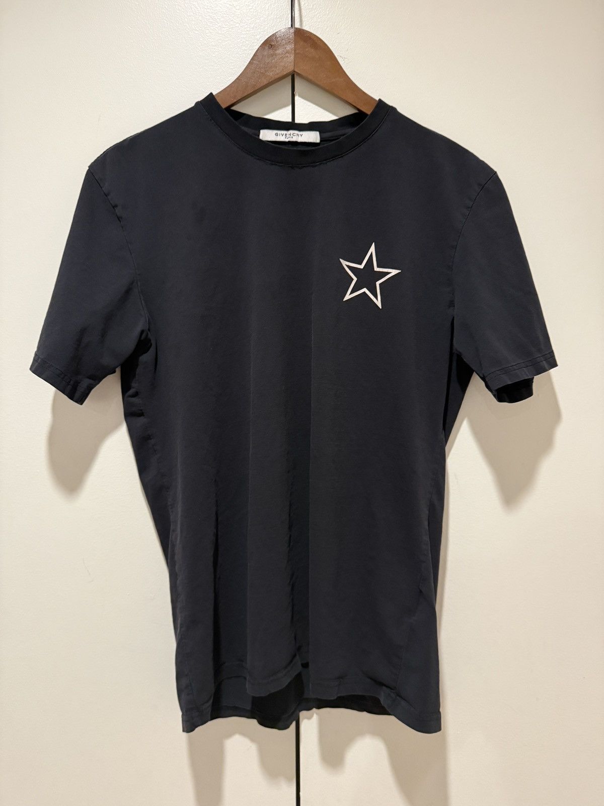Givenchy Star Printed Chest T Shirt Hoodie, Sweatshirt | PodTeesHub.com