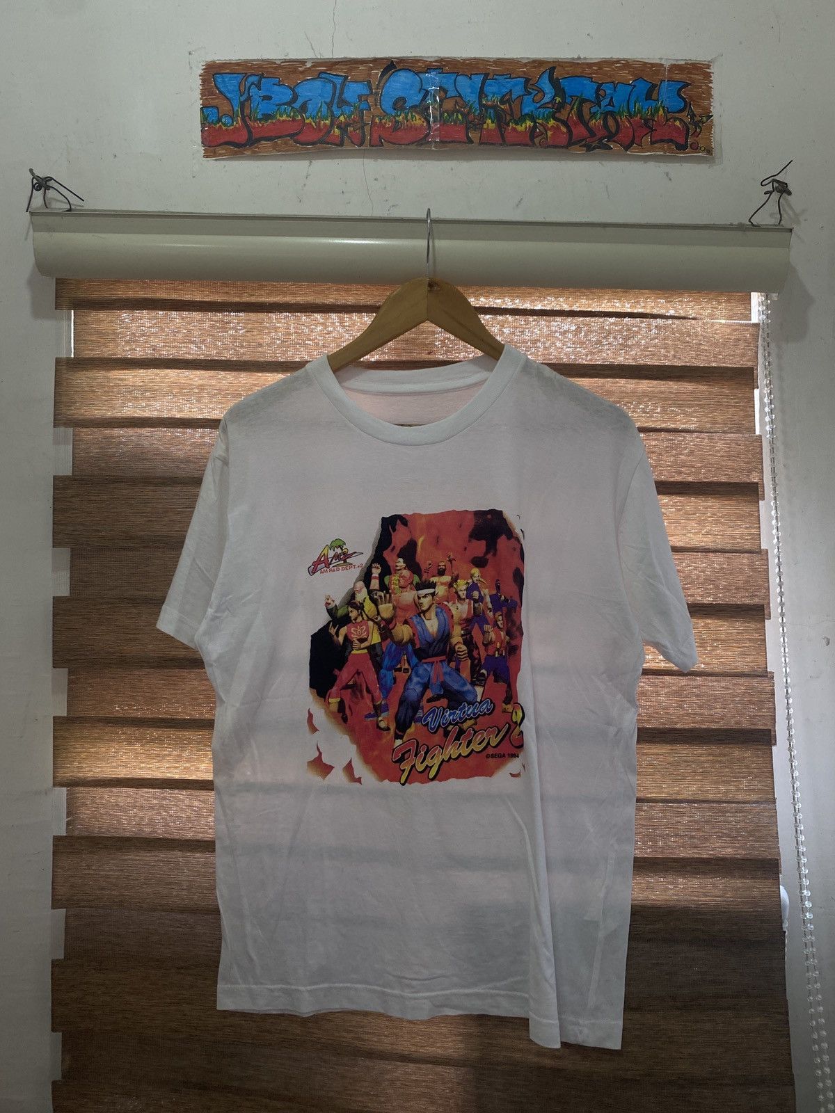 Vintage 1994 Sega Virtua Street Fighter 2 Gaming Promo Tee Hoodie, Sweatshirt | PodTeesHub.com