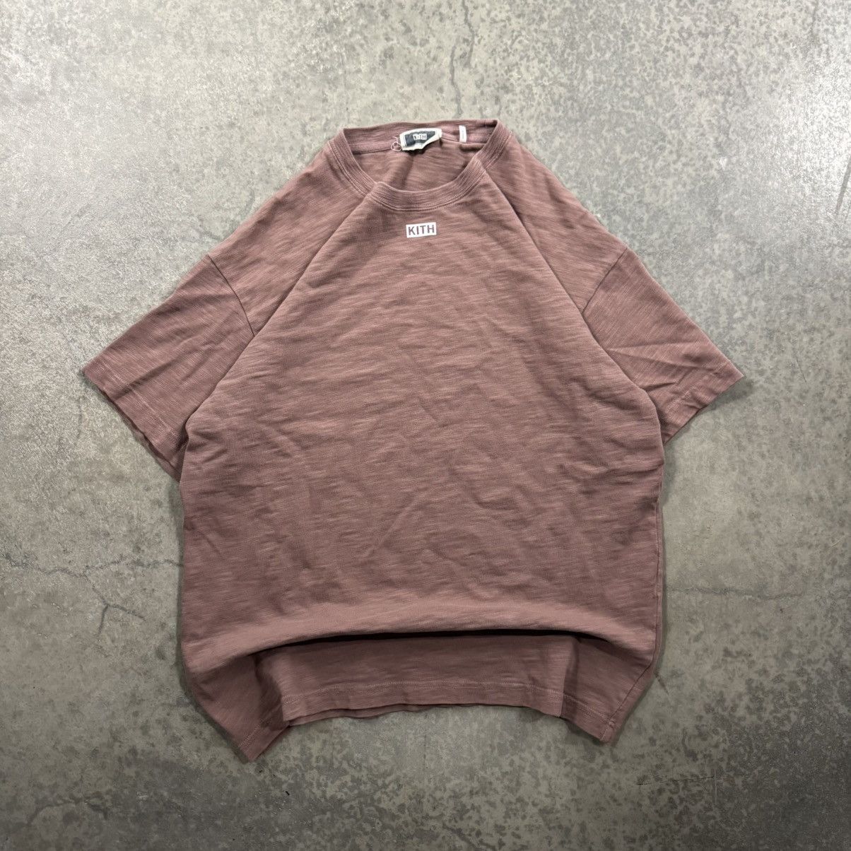 Kith Short Sleeve Tee Salmon Small Logo Mens Small Hoodie, Sweatshirt | PodTeesHub.com