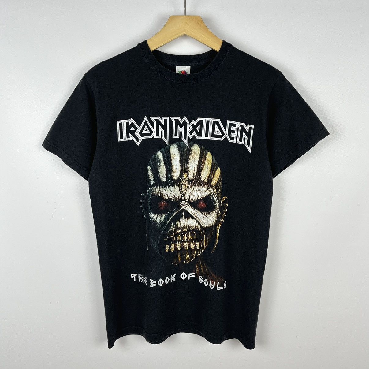 Band Tees Vintage Iron Maiden The Book Of Soul Rock Band Tee 2016 Hoodie, Sweatshirt | PodTeesHub.com