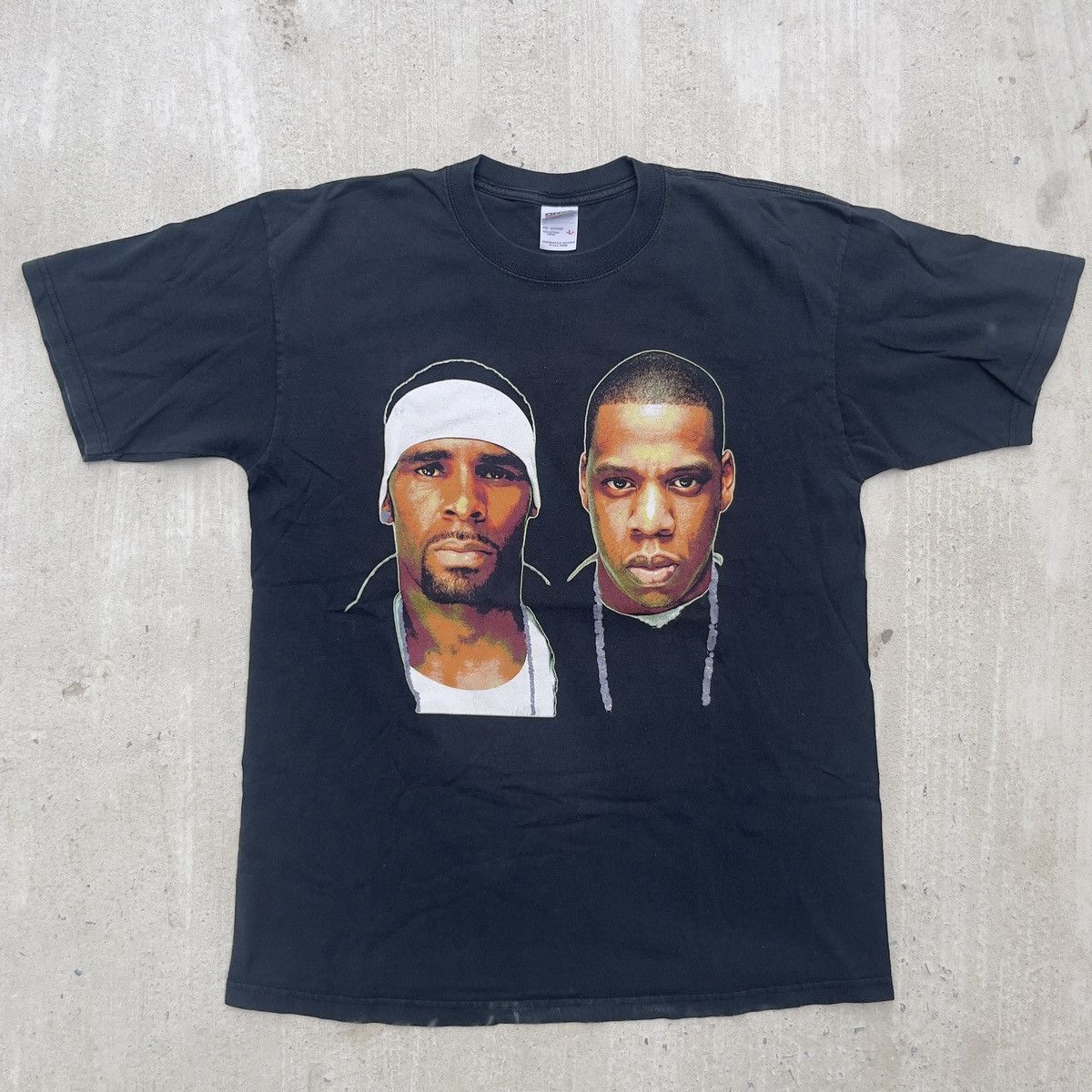 Rap Tees Vintage 2004 Best Of Both Worlds Jay Z Rkelly Tour Shirt Hoodie, Sweatshirt | PodTeesHub.com
