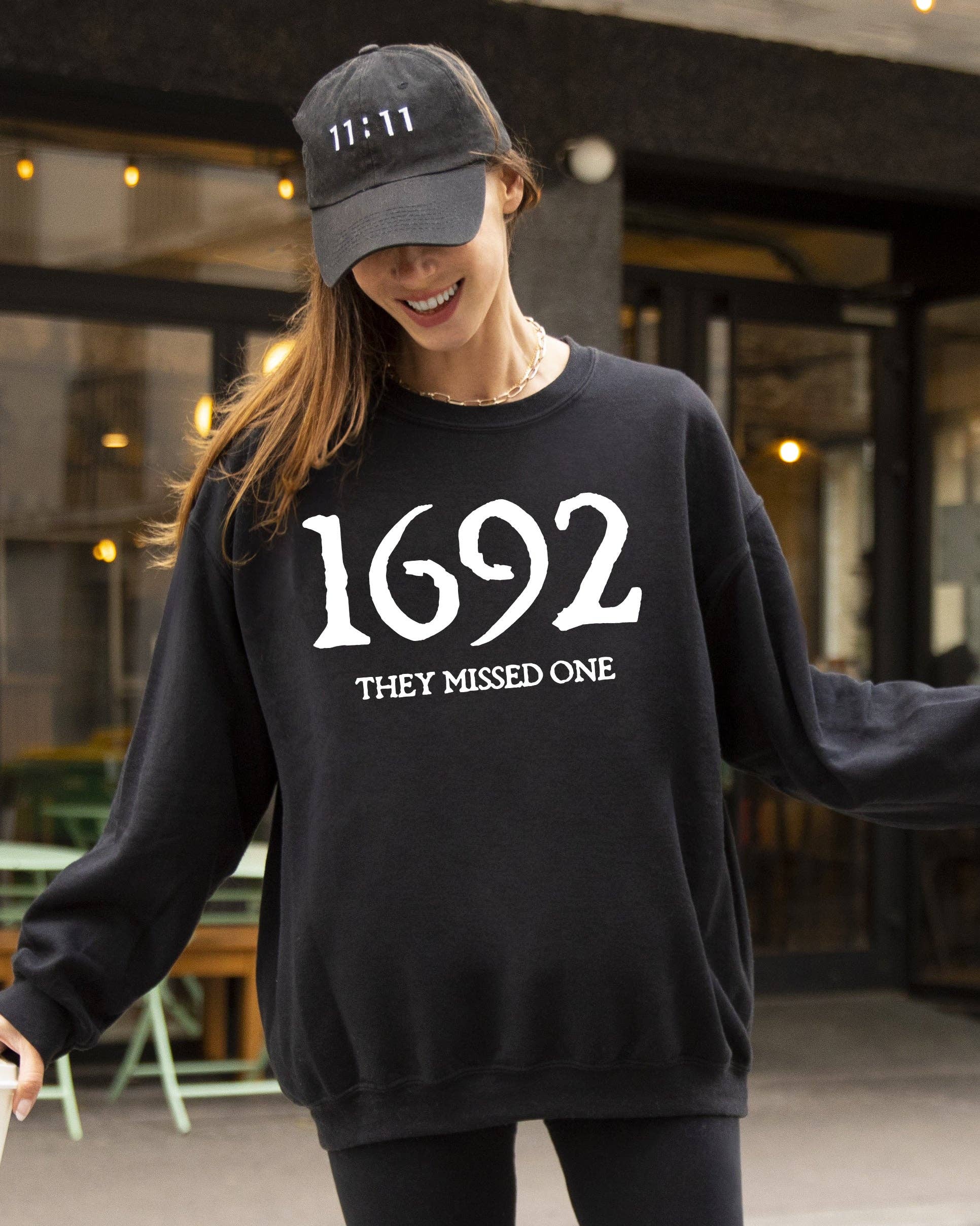 1692, They Missed One, Skeleton Spooky, Halloween Sweatshirt T-Shirts, Hoodie | PodTeesHub.com