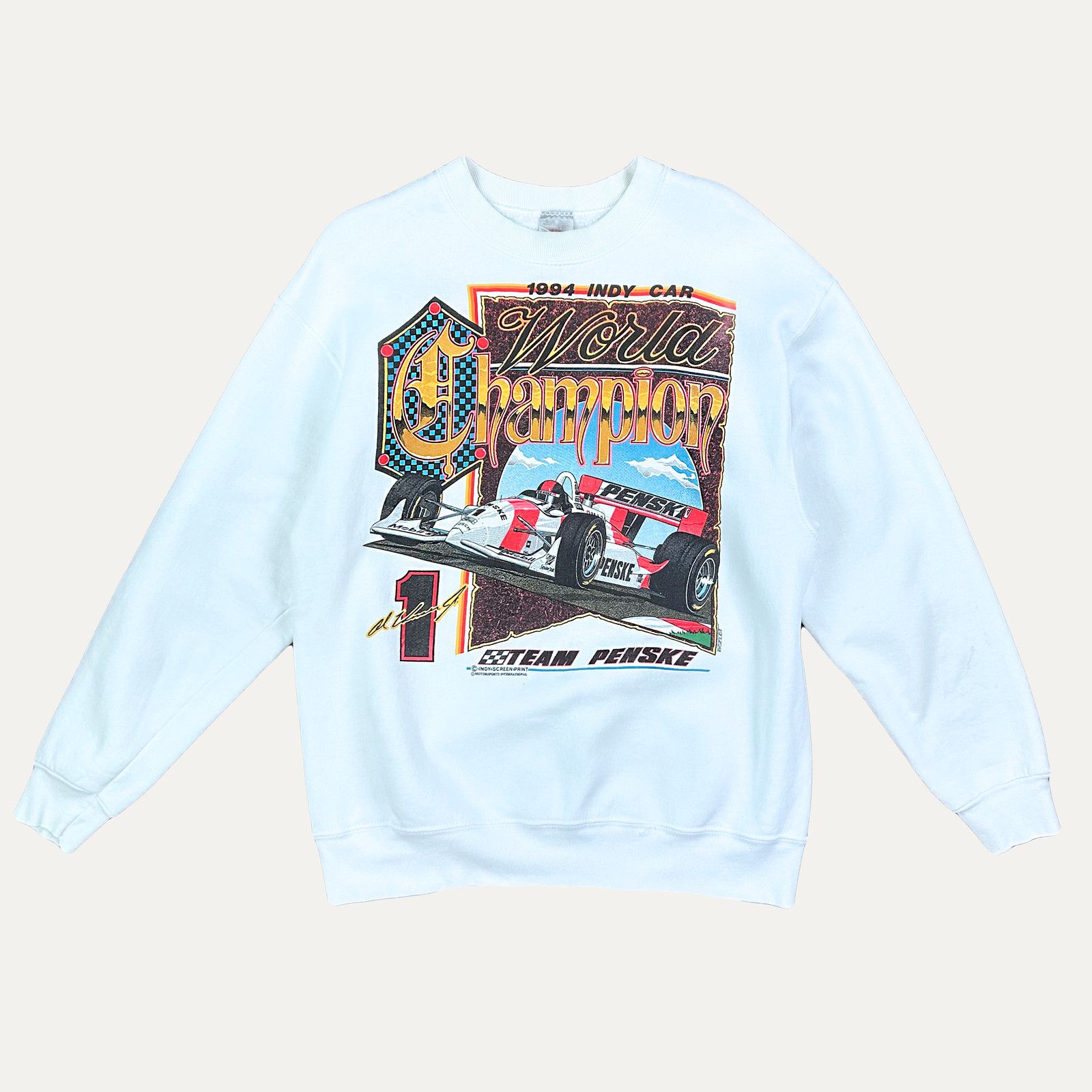 Vintage Indy Car World Champion 1994 Vintage Crewneck T-Shirts, Hoodie, Sweatshirt | PodTeesHub.com