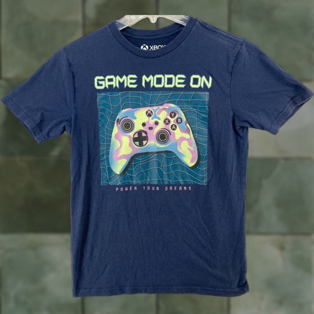 Vintage Xbox Xl Blue Game Mode Power Your Dreams Controller Shirt Xl Blue Xbox T-Shirts, Hoodie, Sweatshirt