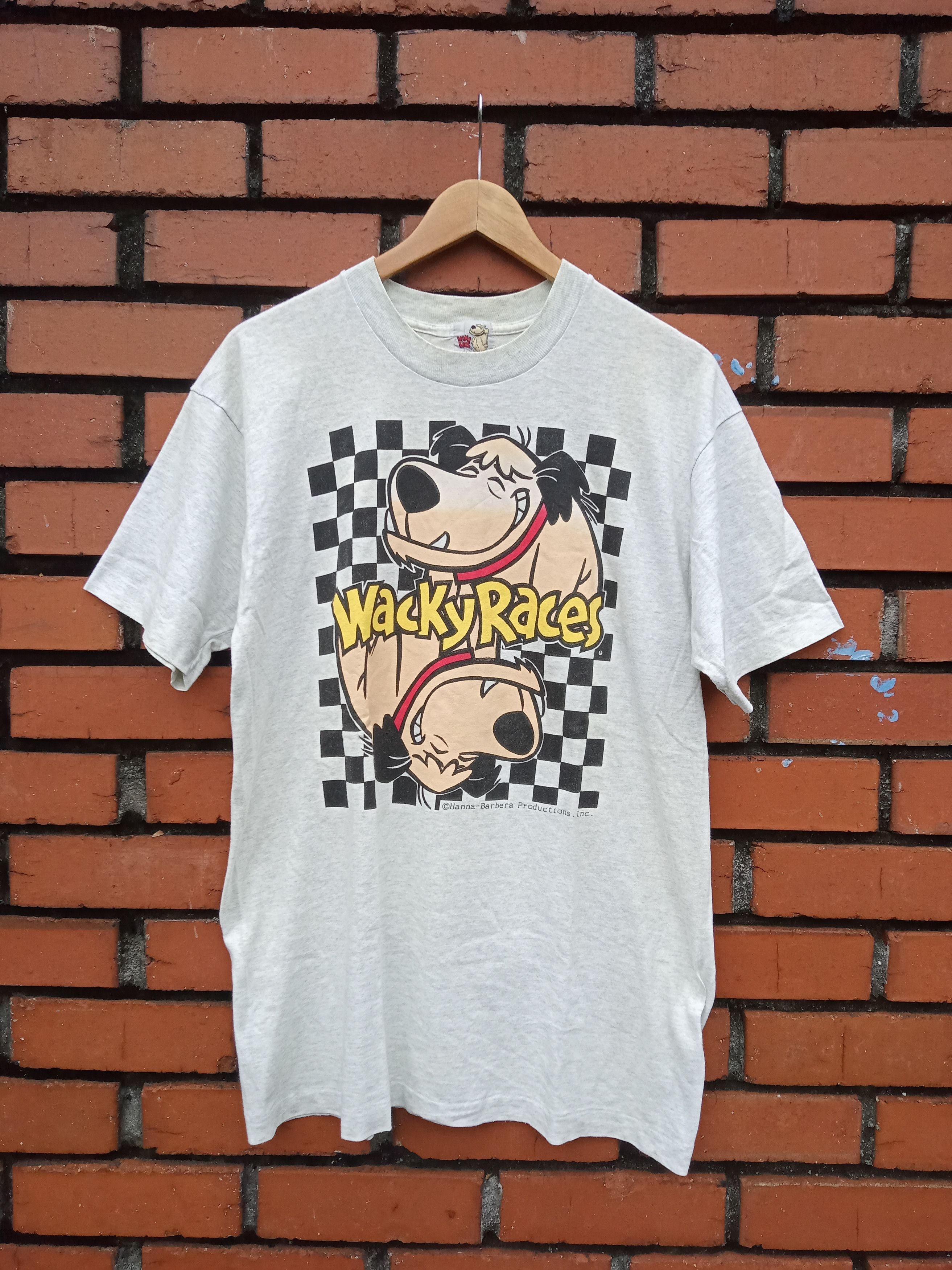Vintage Cartoon Wacky Races Muttley Big Print Tees Hoodie, Sweatshirt | PodTeesHub.com