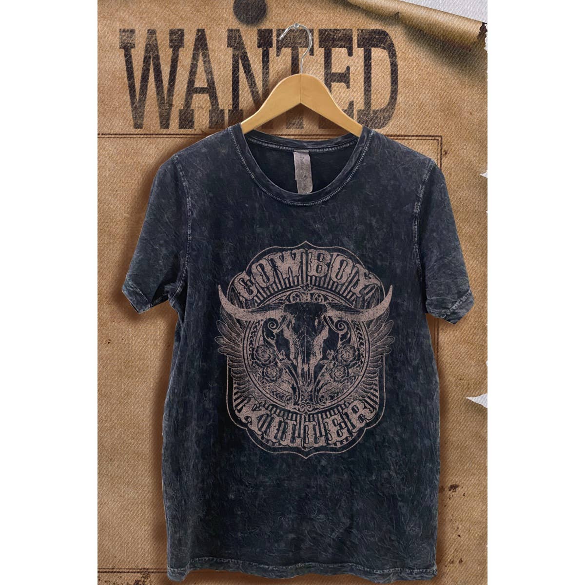 Cowboy Killer Vintage  Mineral Wash Vintage  Graphic  Tee Hoodie, Sweatshirt | PodTeesHub.com