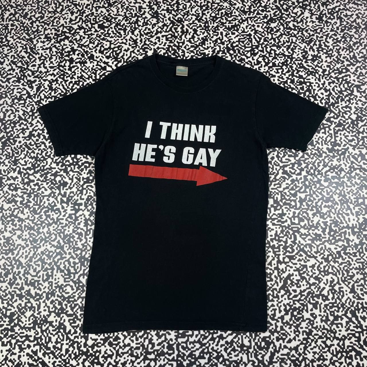Vintage 00s I Think Hes Gay Humor Retro T Shirt Hoodie, Sweatshirt | PodTeesHub.com