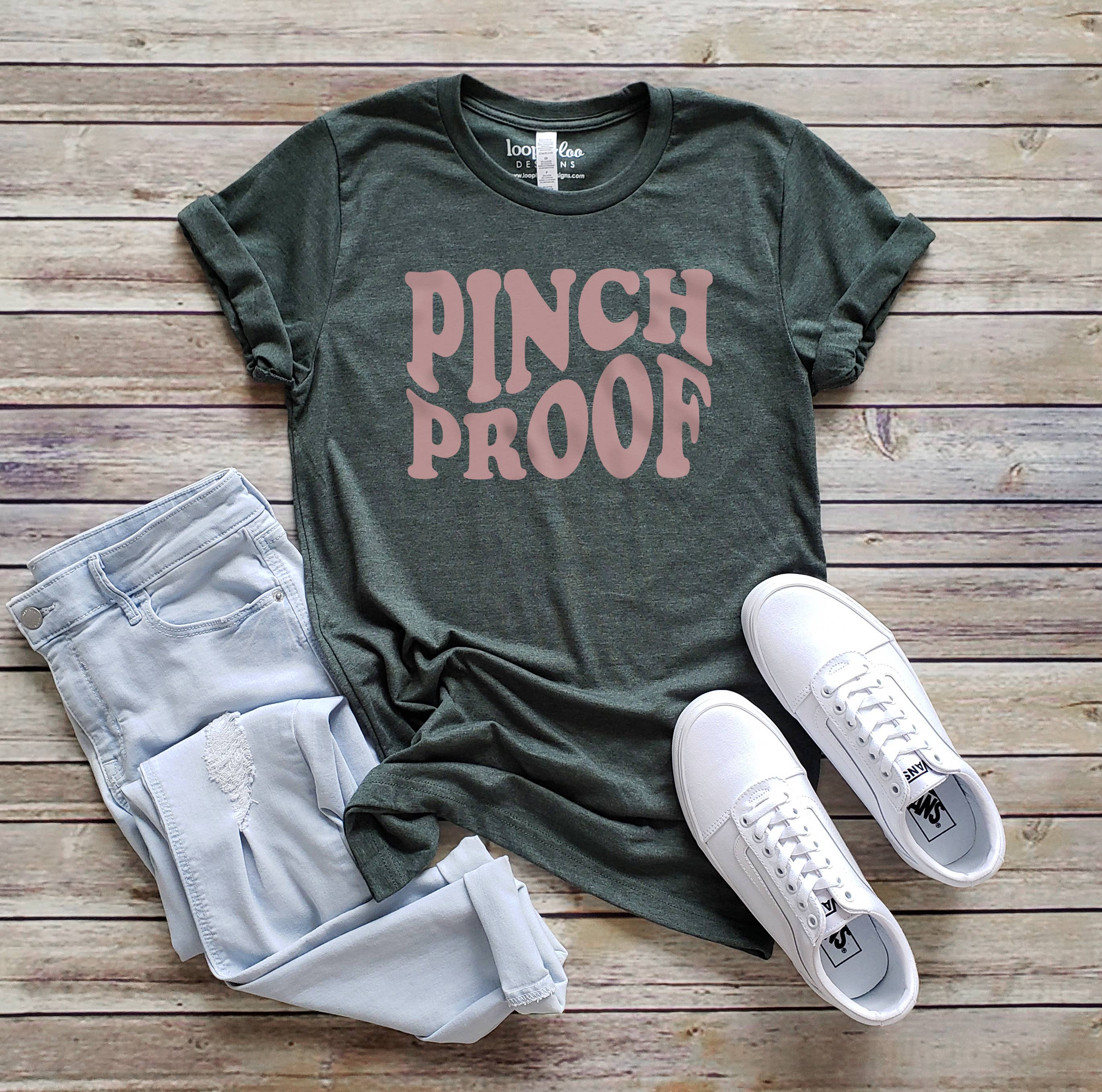 Pinch Proof Tee | St. Patrick's Day | Sizes XS-2XL Hoodie, Sweatshirt | PodTeesHub.com