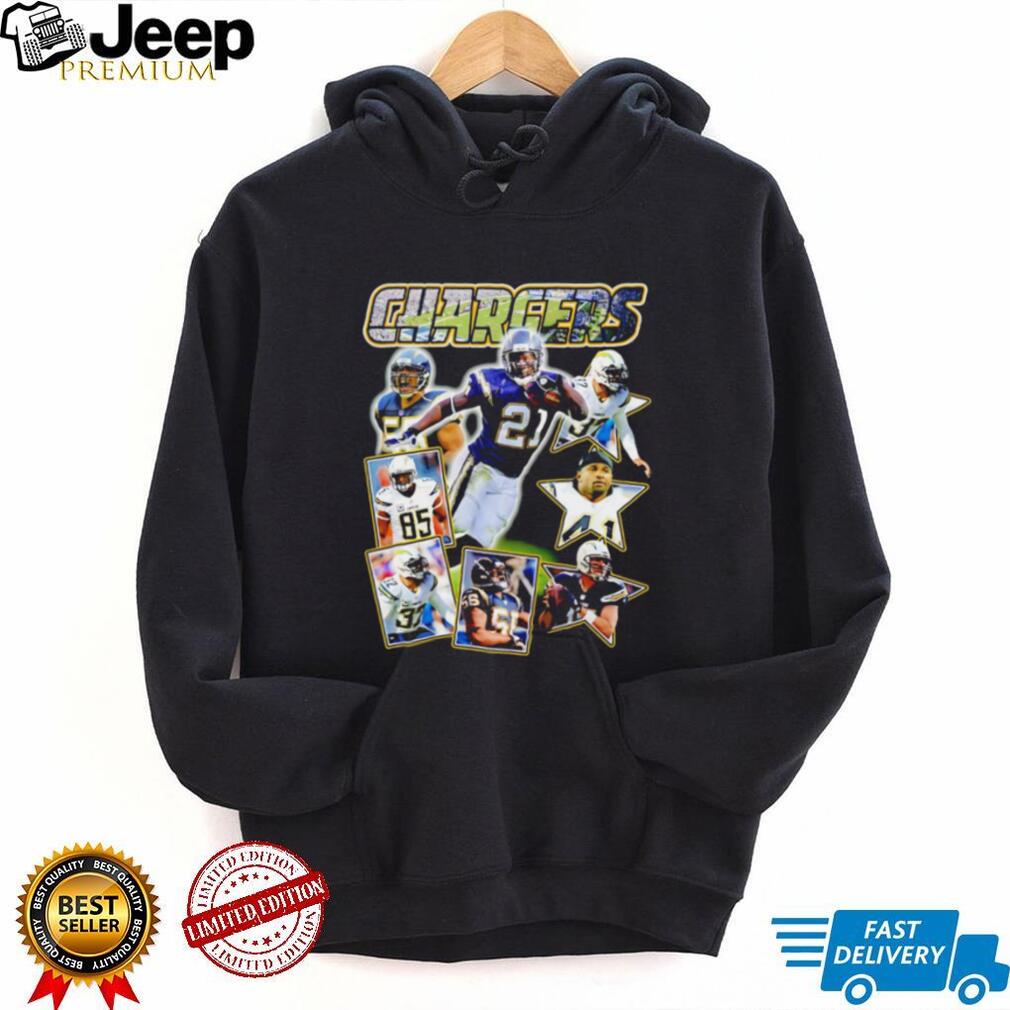 San Diego Chargers Collage Featuring Players shirt