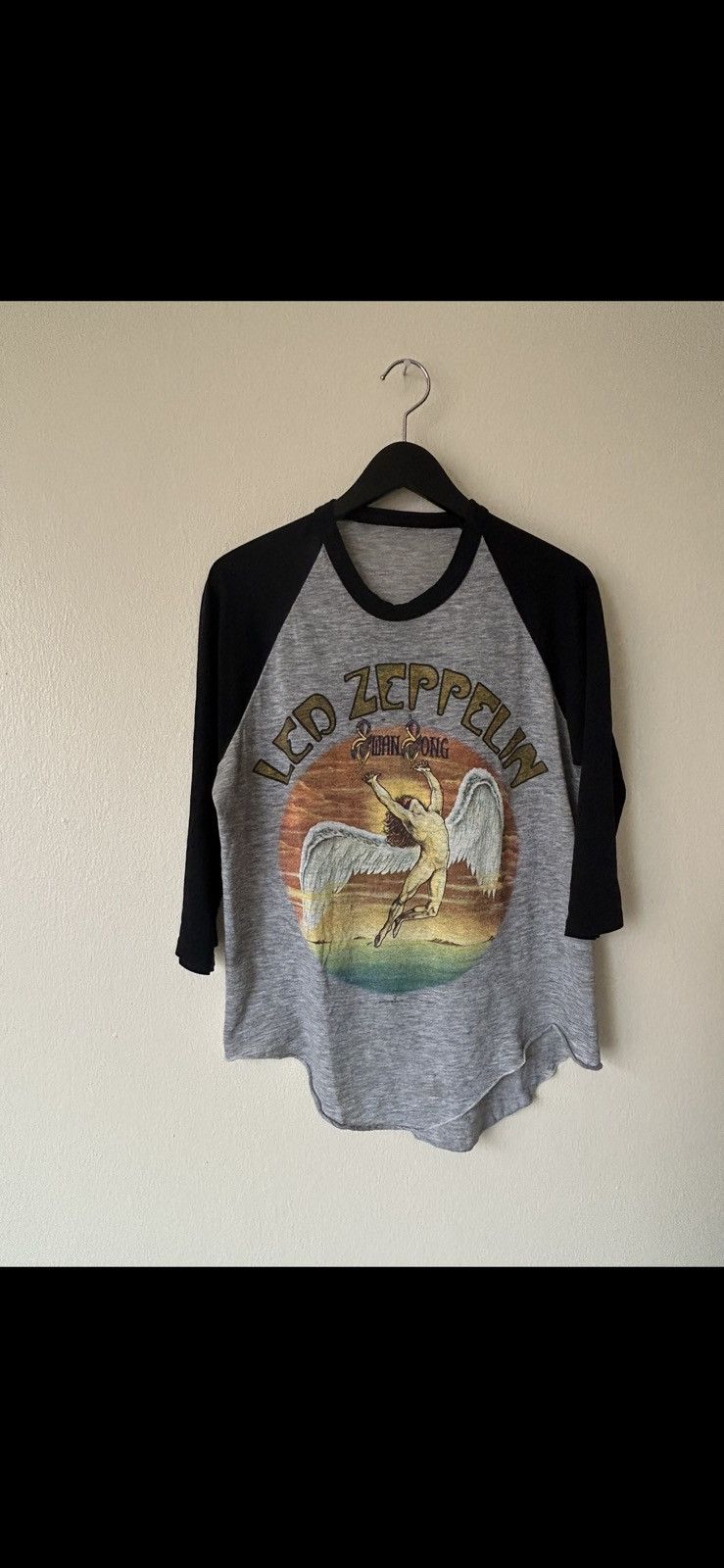 Zeppelin Vintage Led Zeppelin Raglan T-Shirts, Hoodie, Sweatshirt | PodTeesHub.com