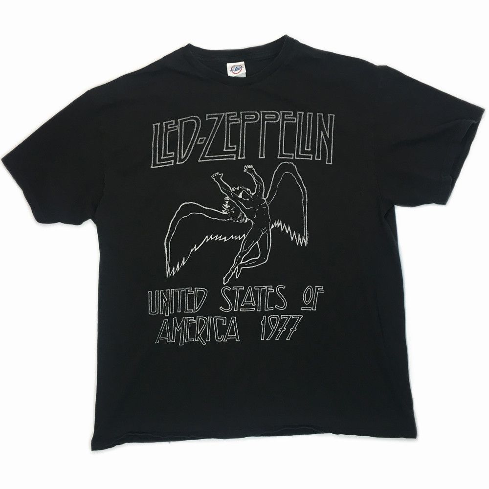 Led Zeppelin X Vintage Led Zeppelin Icarus Logo Reprint Tee Hoodie, Sweatshirt | PodTeesHub.com