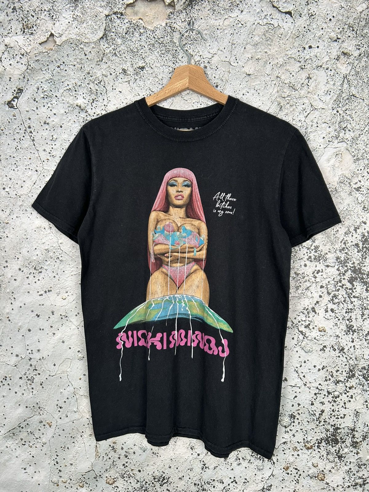 Band Tees Nicki Minaj 2019 World Tour Graphic Tee Streetwear Rap Skate Hoodie, Sweatshirt | PodTeesHub.com