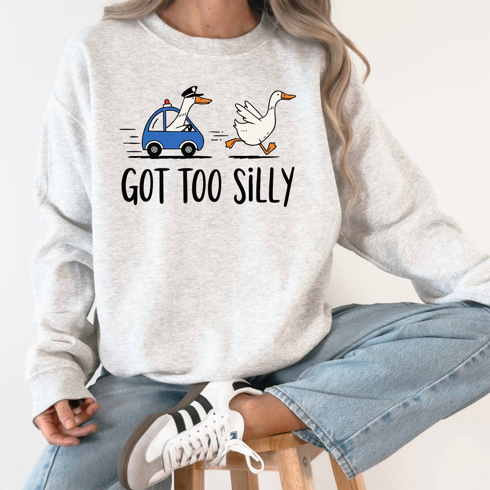 Got Too Silly, Funny Goose, Sweatshirt T-Shirts, Hoodie | PodTeesHub.com