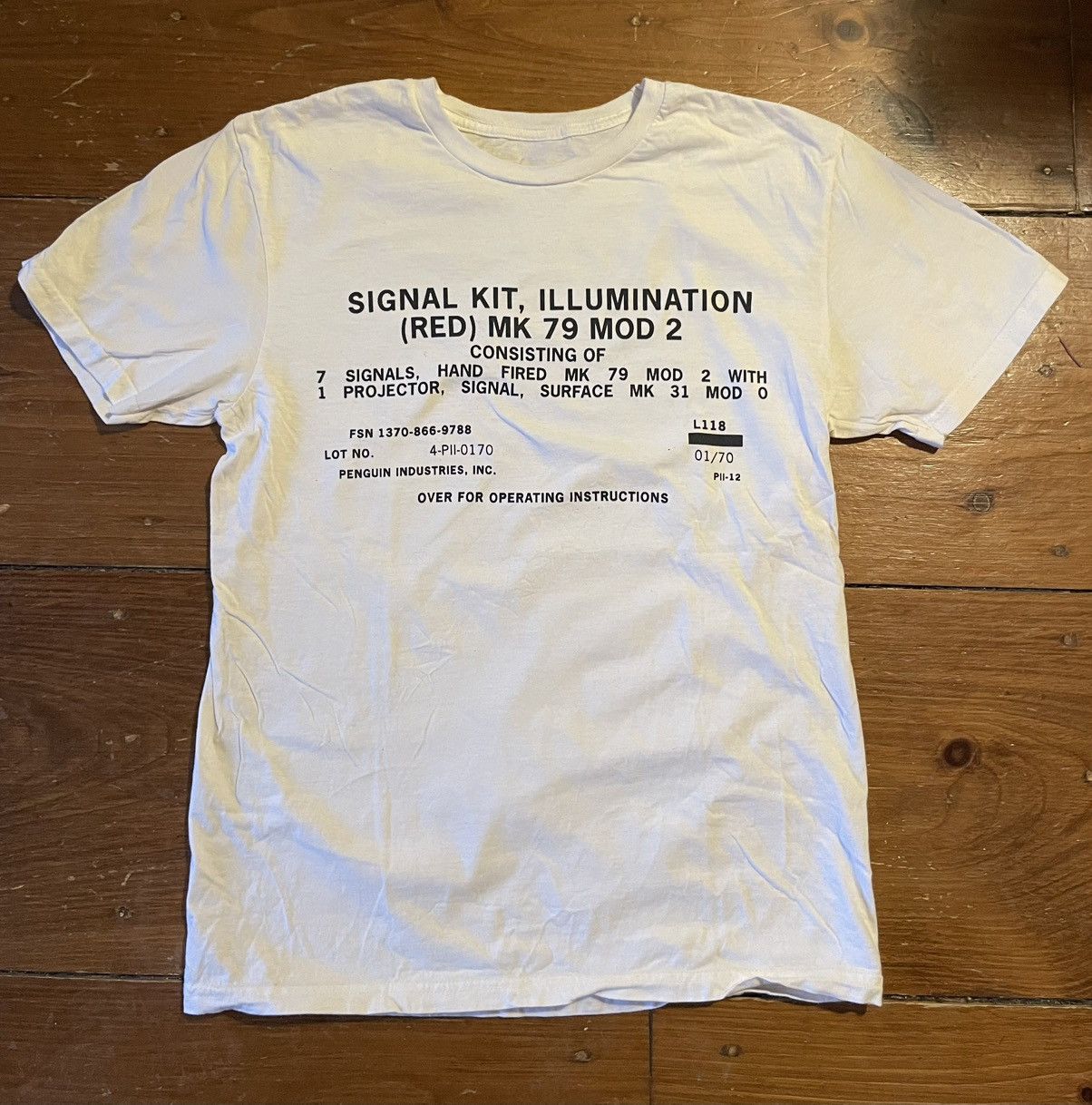 Other Military Army Signal Kit Instructions T Shirt White Medium Hoodie, Sweatshirt | PodTeesHub.com