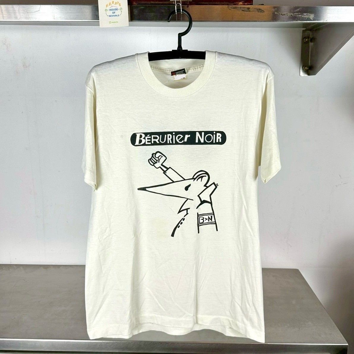 Band Tees Vintage 90s Berurier Noir French Punk Rock Band T Shirt Hoodie, Sweatshirt | PodTeesHub.com