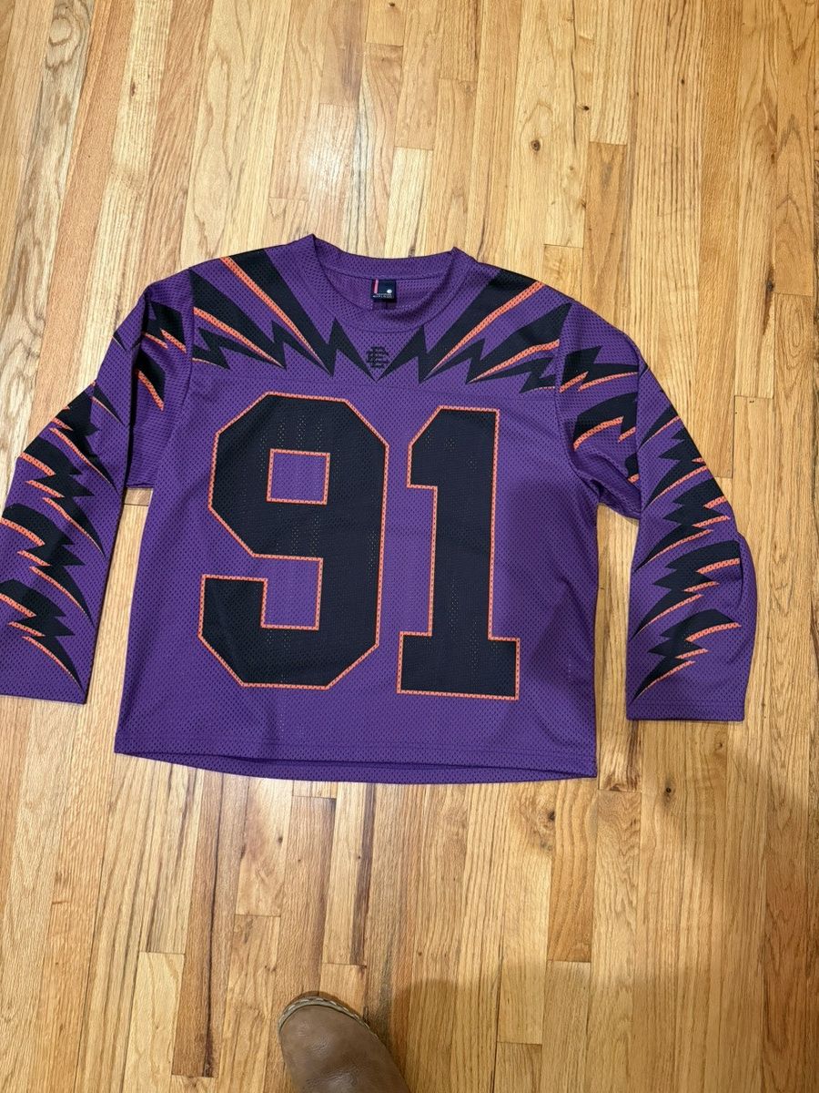 Emanuel Eric Emanuel Mesh Jersey 91 Xxl T-Shirts, Hoodie, Sweatshirt | PodTeesHub.com
