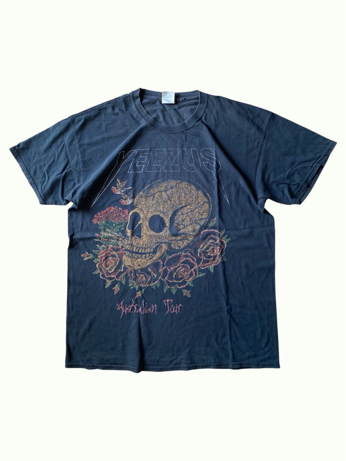 West Kanye West Yeezus Australian Tour Tee Hoodie, Sweatshirt | PodTeesHub.com