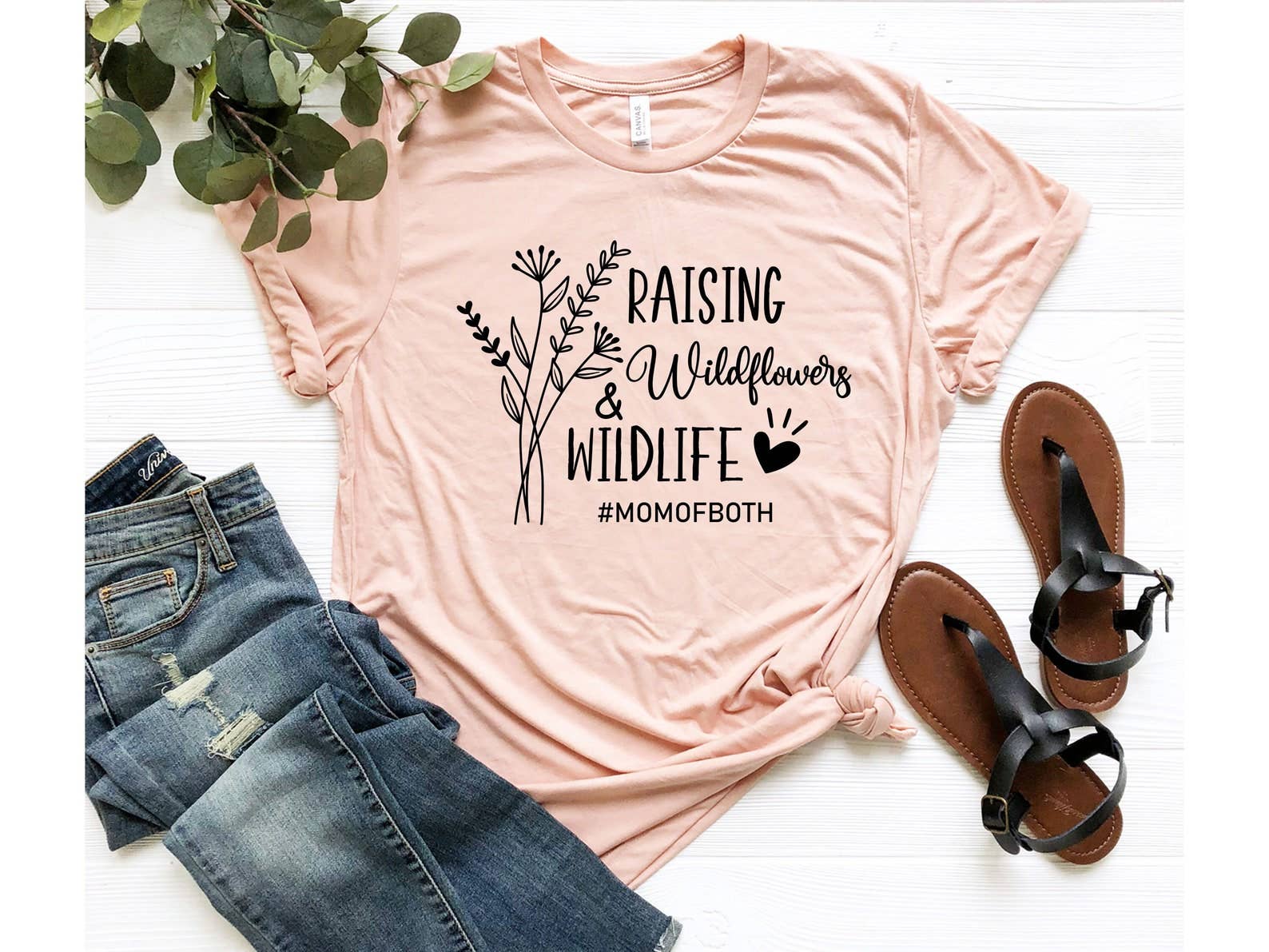 Raising Wildflowers and Wildlife T-Shirt Hoodie, Sweatshirt | PodTeesHub.com