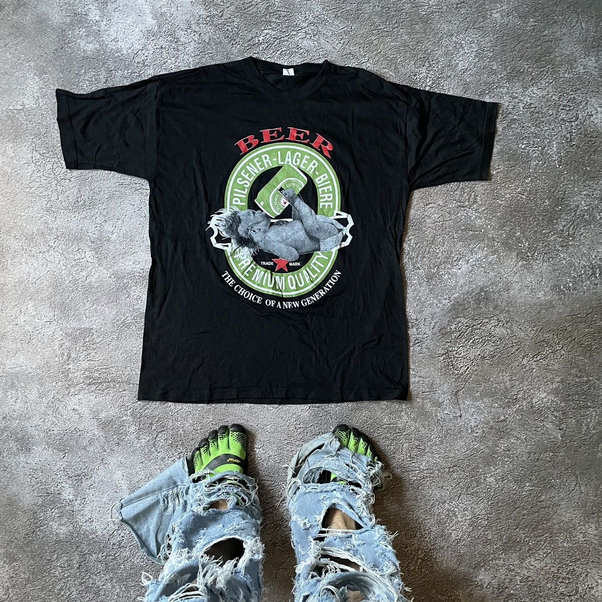 Vintage Y2k Punk Drink Beer Drugs Funny T-Shirts, Hoodie, Sweatshirt