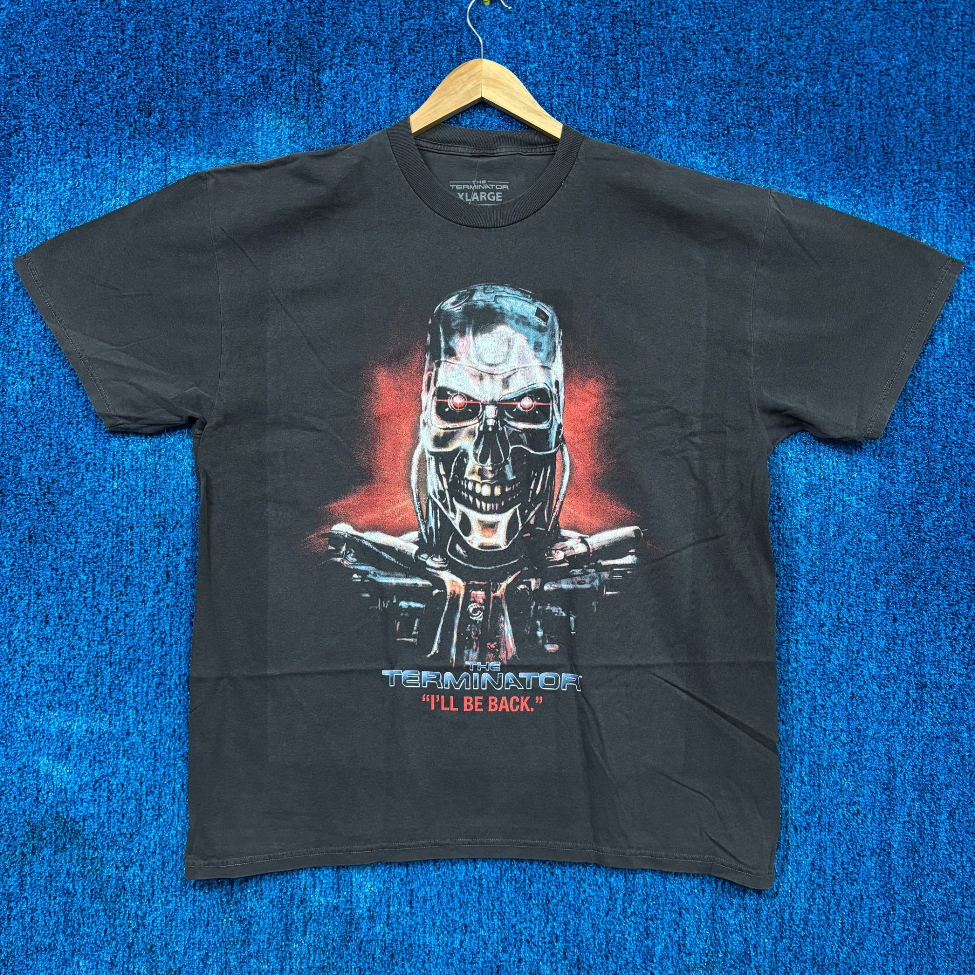 Other The Terminator Ill Be Back Endo Skeleton T 1000 Movie Tee Xl Hoodie, Sweatshirt | PodTeesHub.com