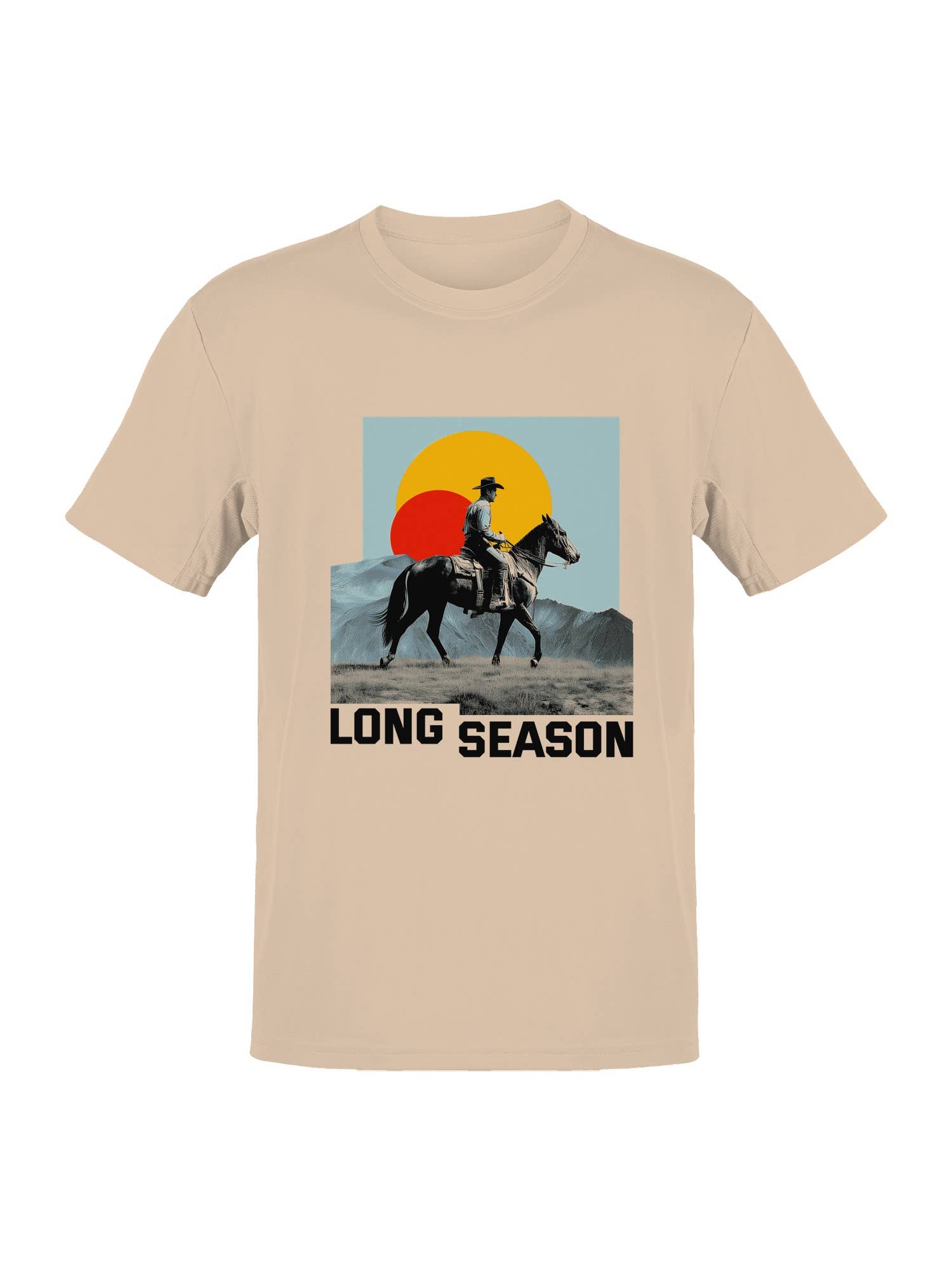 Western Sunset - Long Season Men's T-Shirt Hoodie, Sweatshirt | PodTeesHub.com