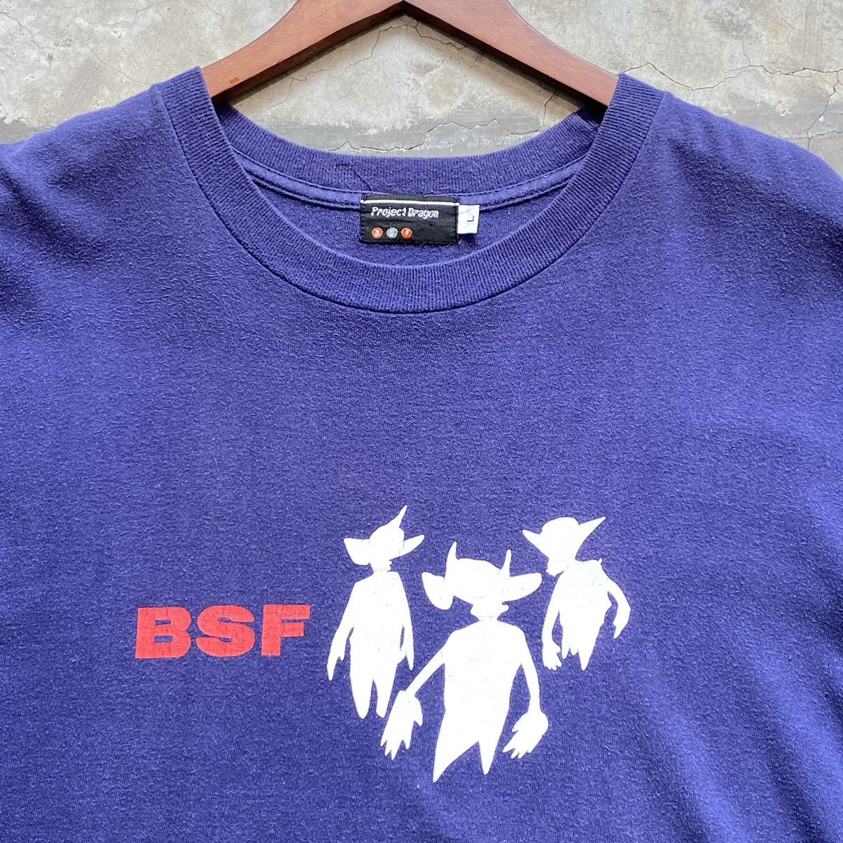 Futura Vintage 90s Project Dragon Futura Ponitman Bsf Tee Hoodie, Sweatshirt | PodTeesHub.com